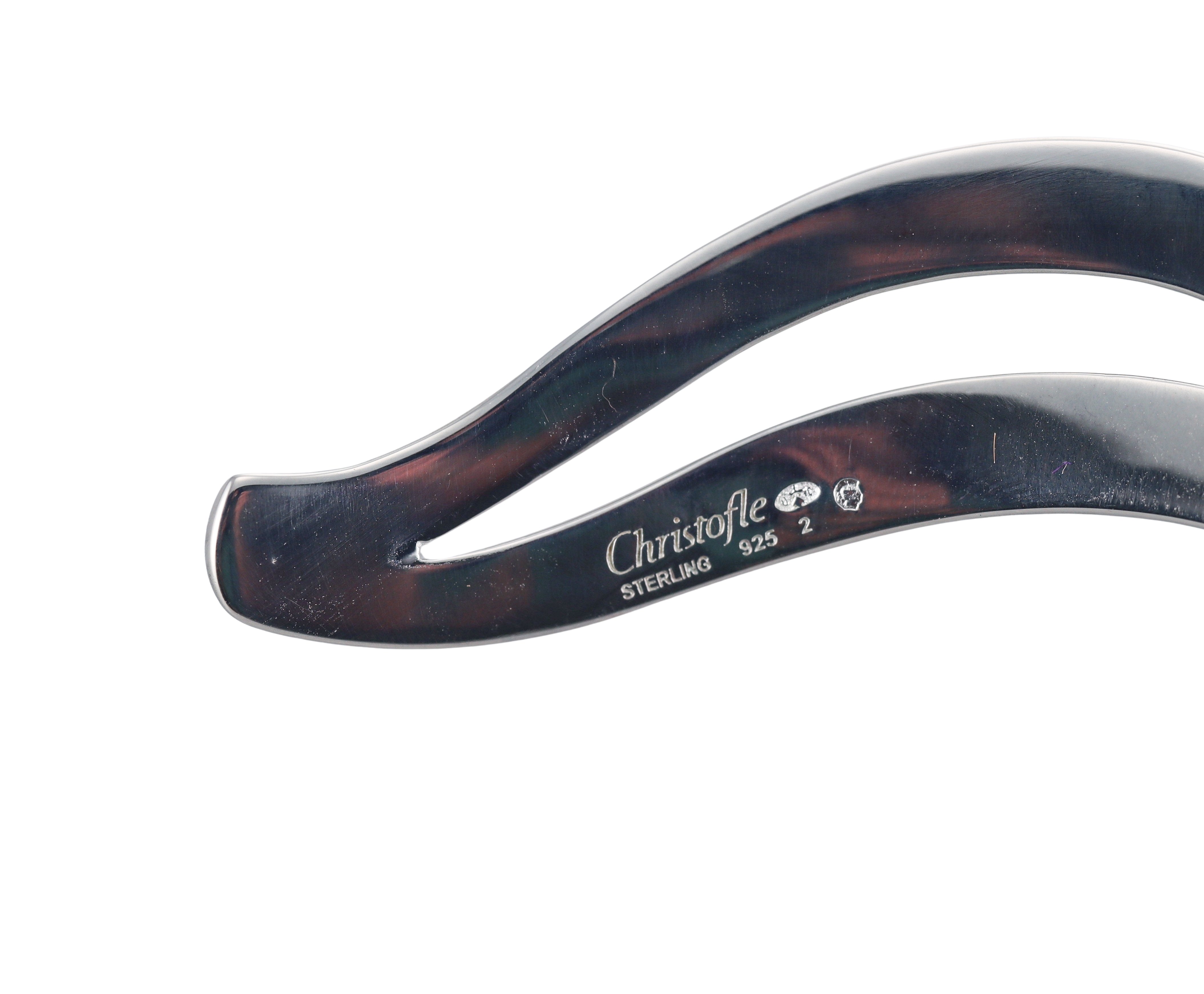 NOS Christofle Sterling Silver Necklace