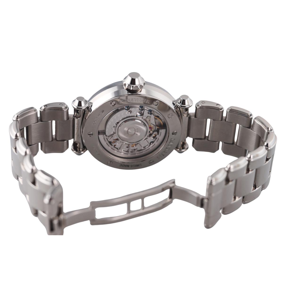 Milus Merea Tri Retrograde Stainless Steel Automatic Lady's Watch MER SP03