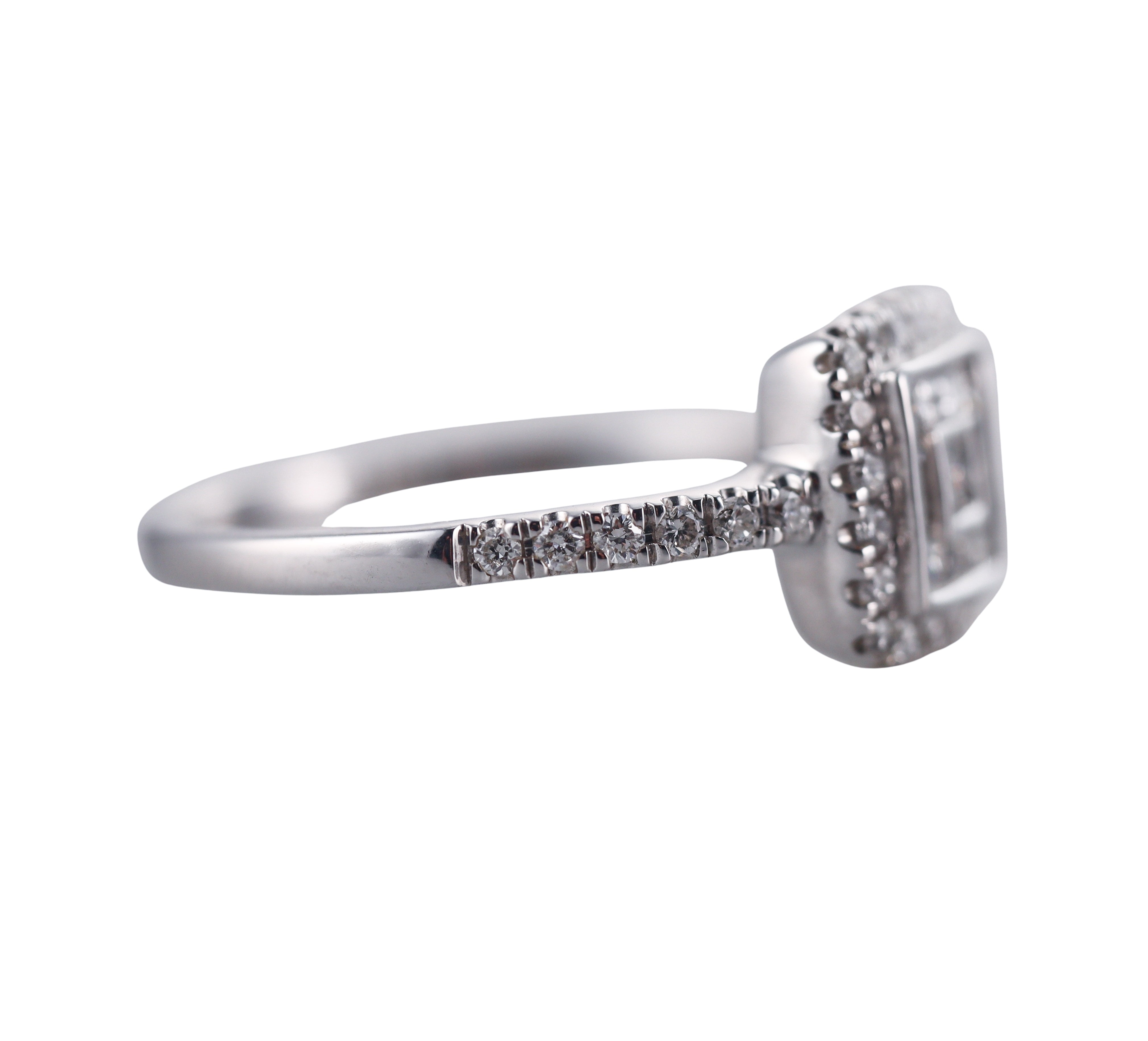 Kallati White Gold Diamond Engagement Ring