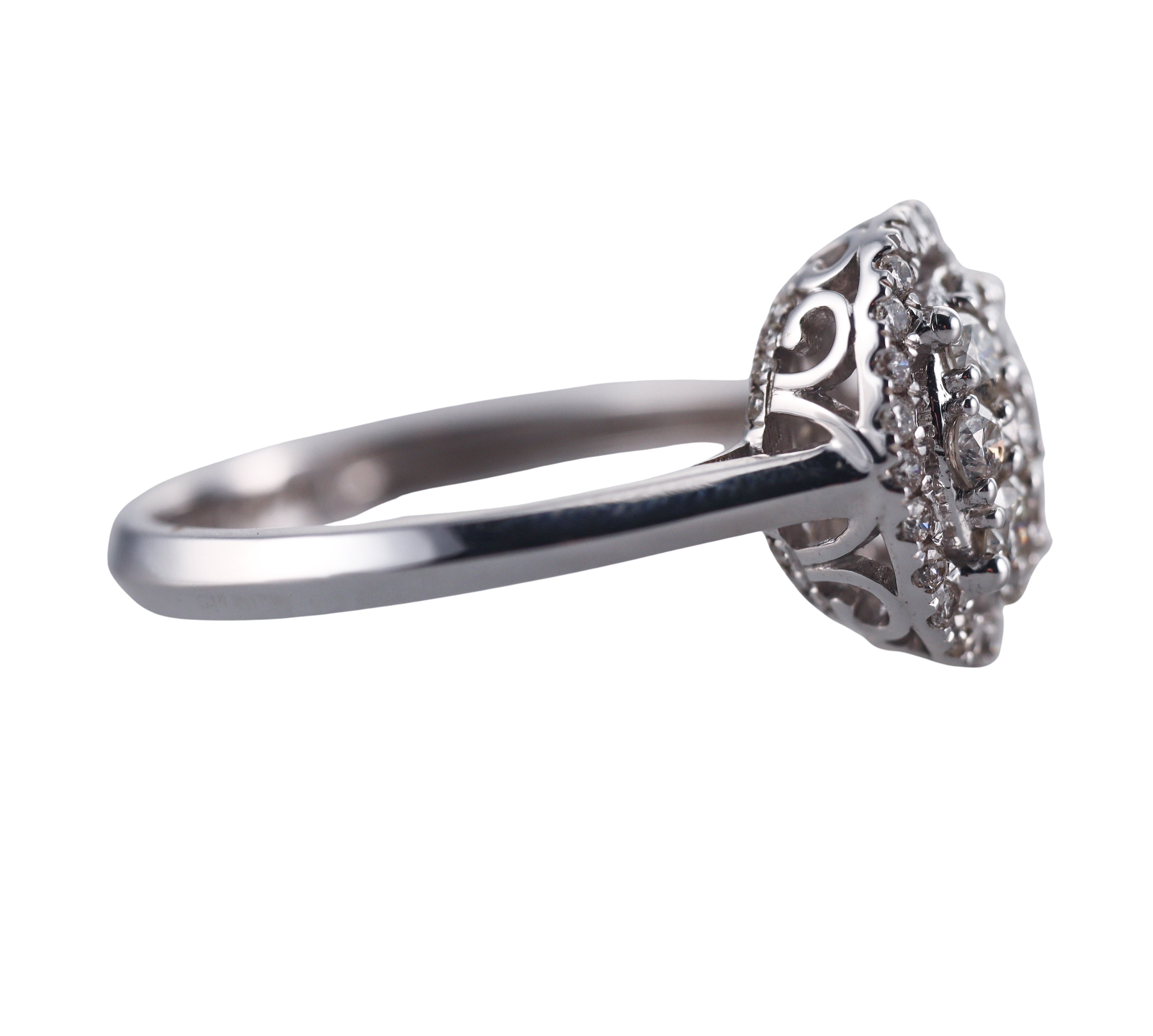 Kallati White Gold Diamond Ring