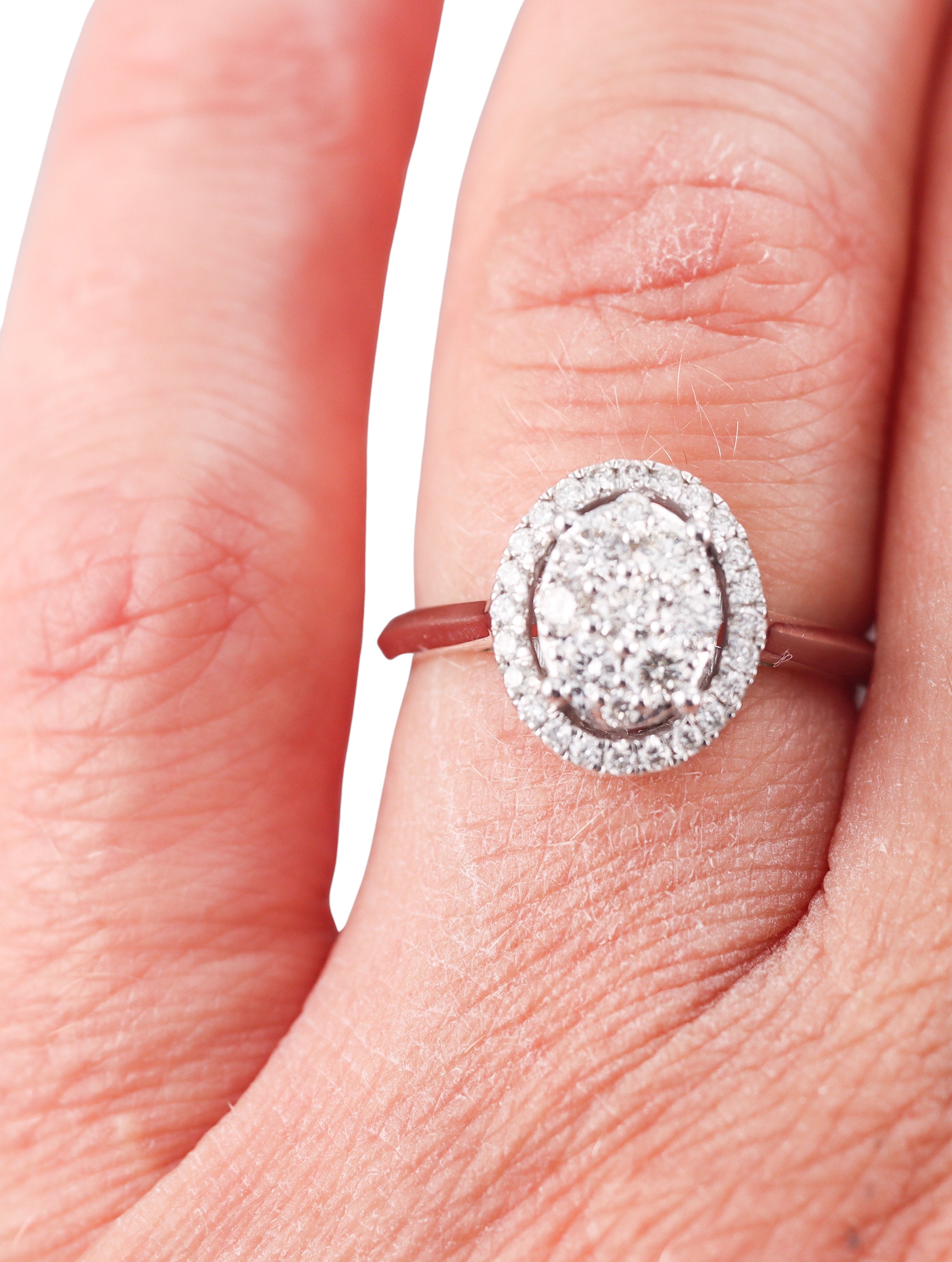 Kallati White Gold Diamond Ring