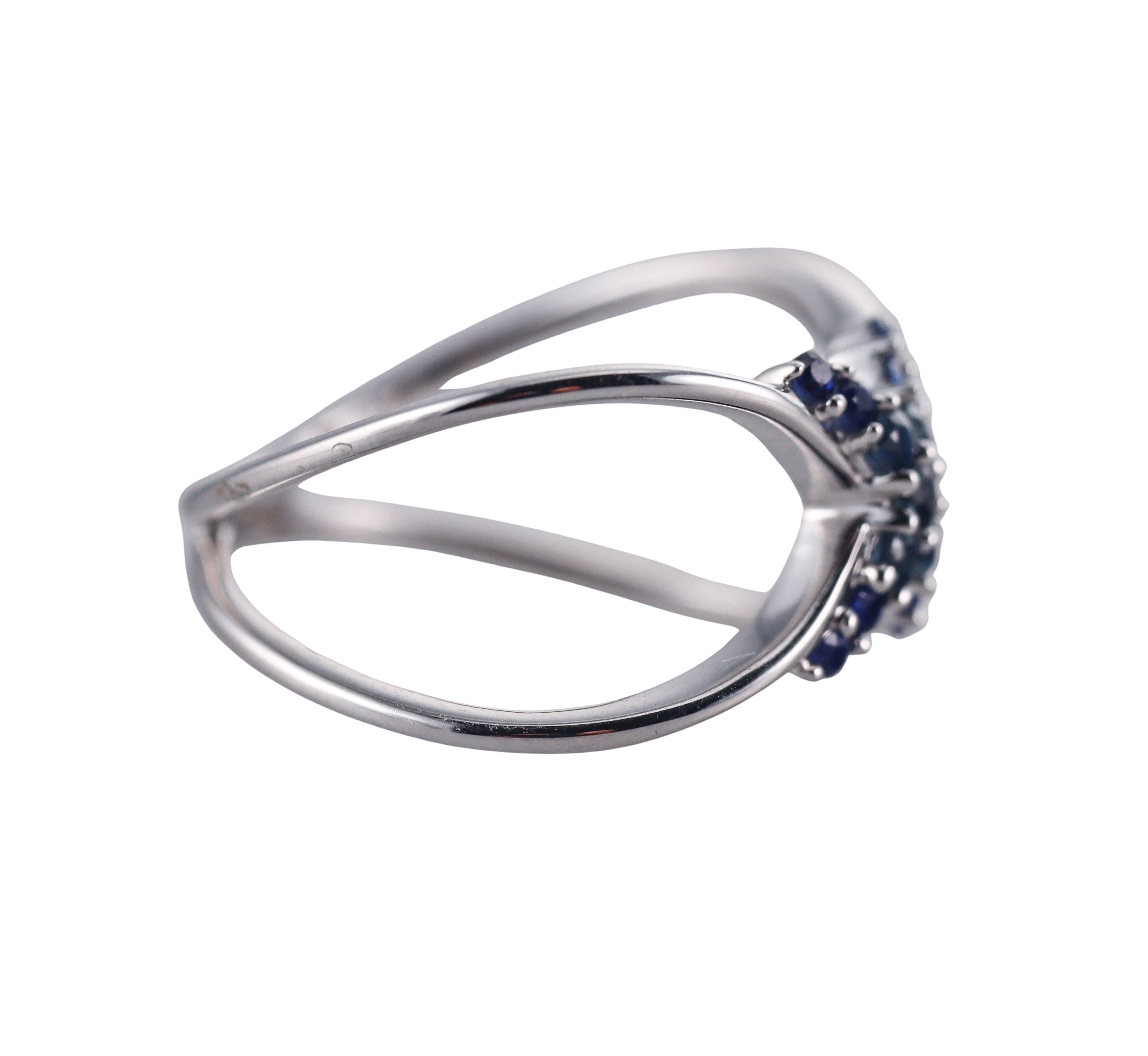 Kallati White Gold Sapphire Ring