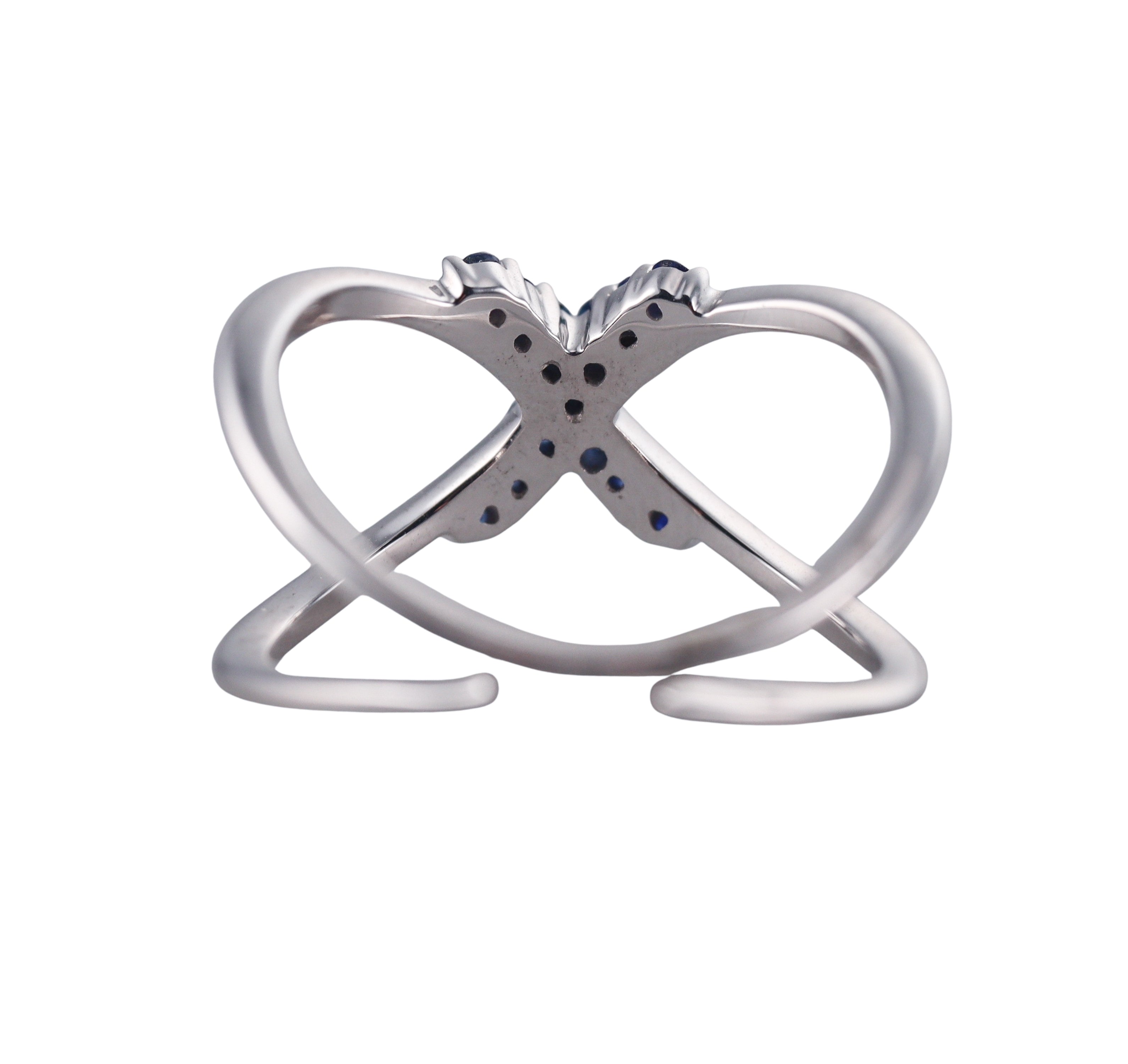 Kallati White Gold Sapphire Ring