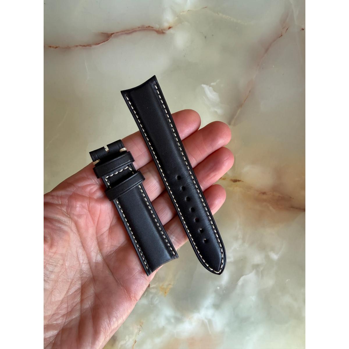 Authentic Bell & Ross Brown Leather Watch Strap Band 20mm
