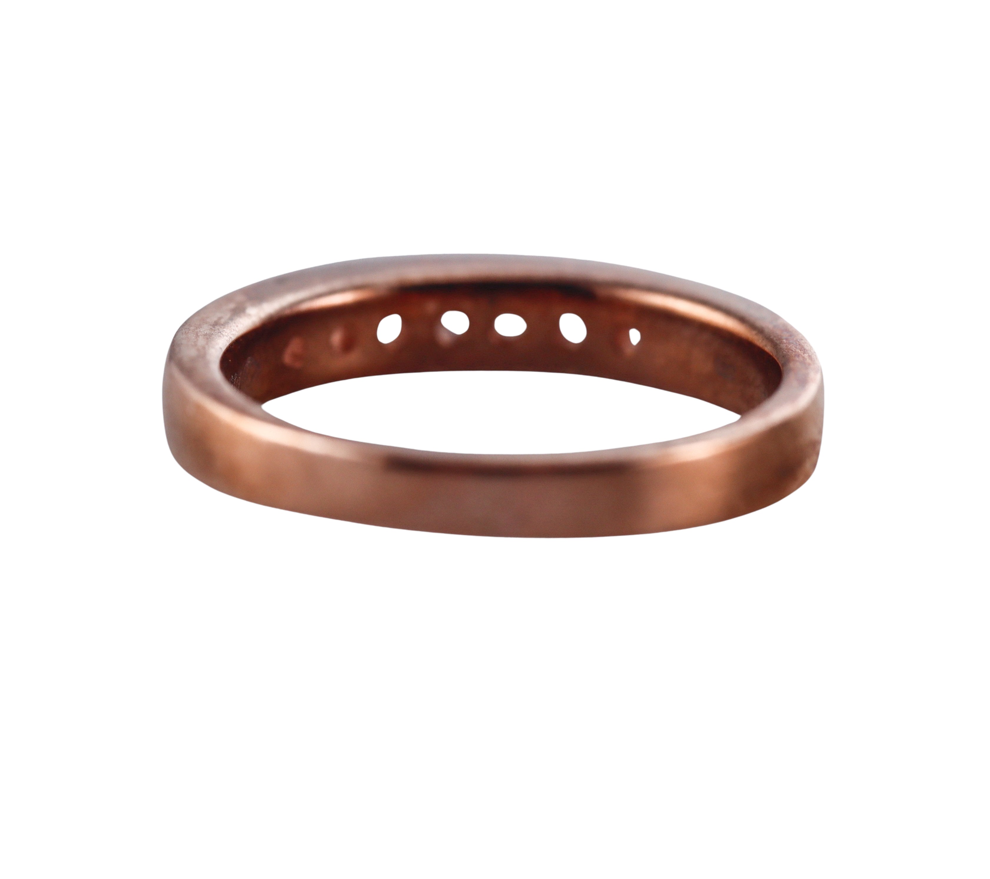 Kallati Rose Gold 0.50ctw Diamond Band Ring