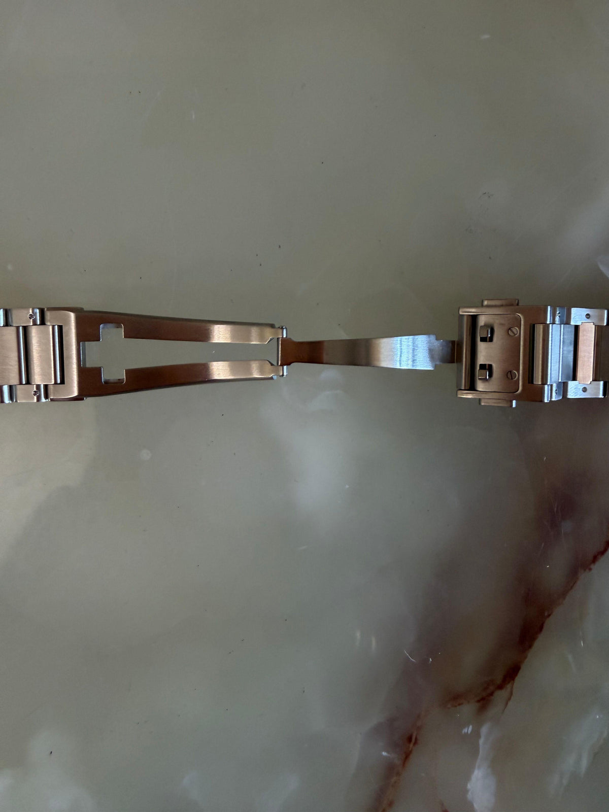 Authentic TAG Heuer Carrera Calibre 5 Steel Gold Watch Bracelet 19mm BD0784