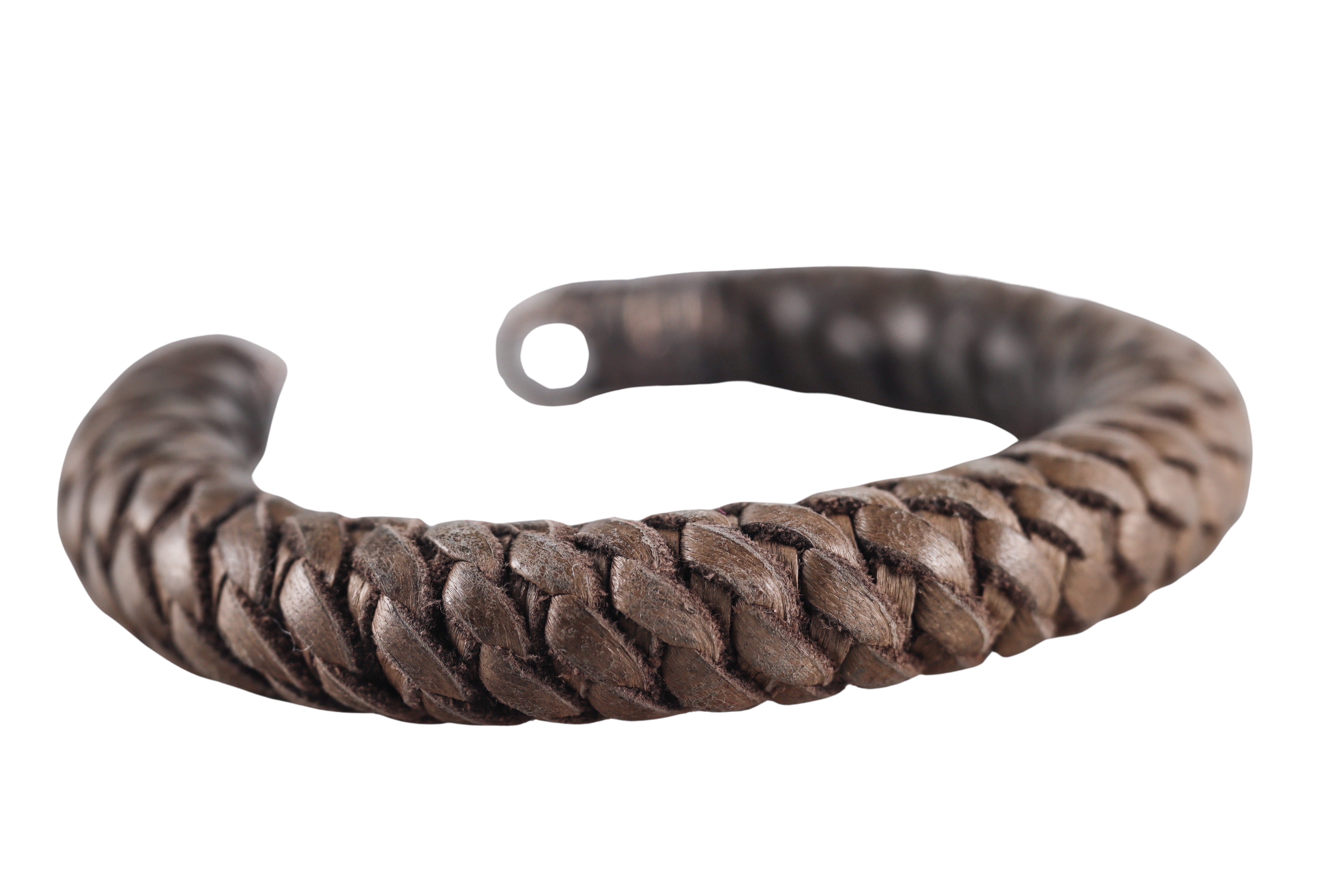Scott Kay Sterling Silver Leather Bracelet