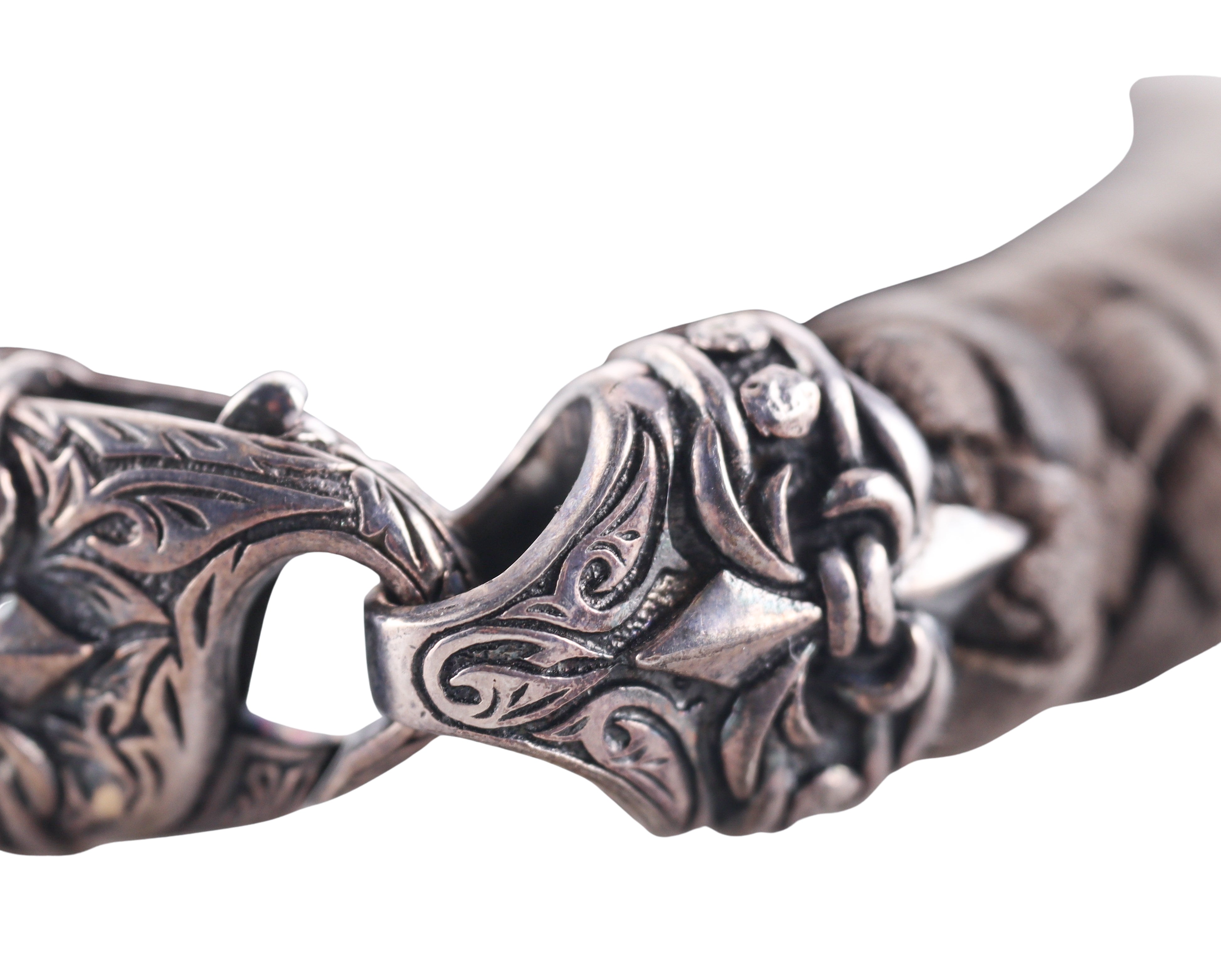 Scott Kay Sterling Silver Leather Bracelet