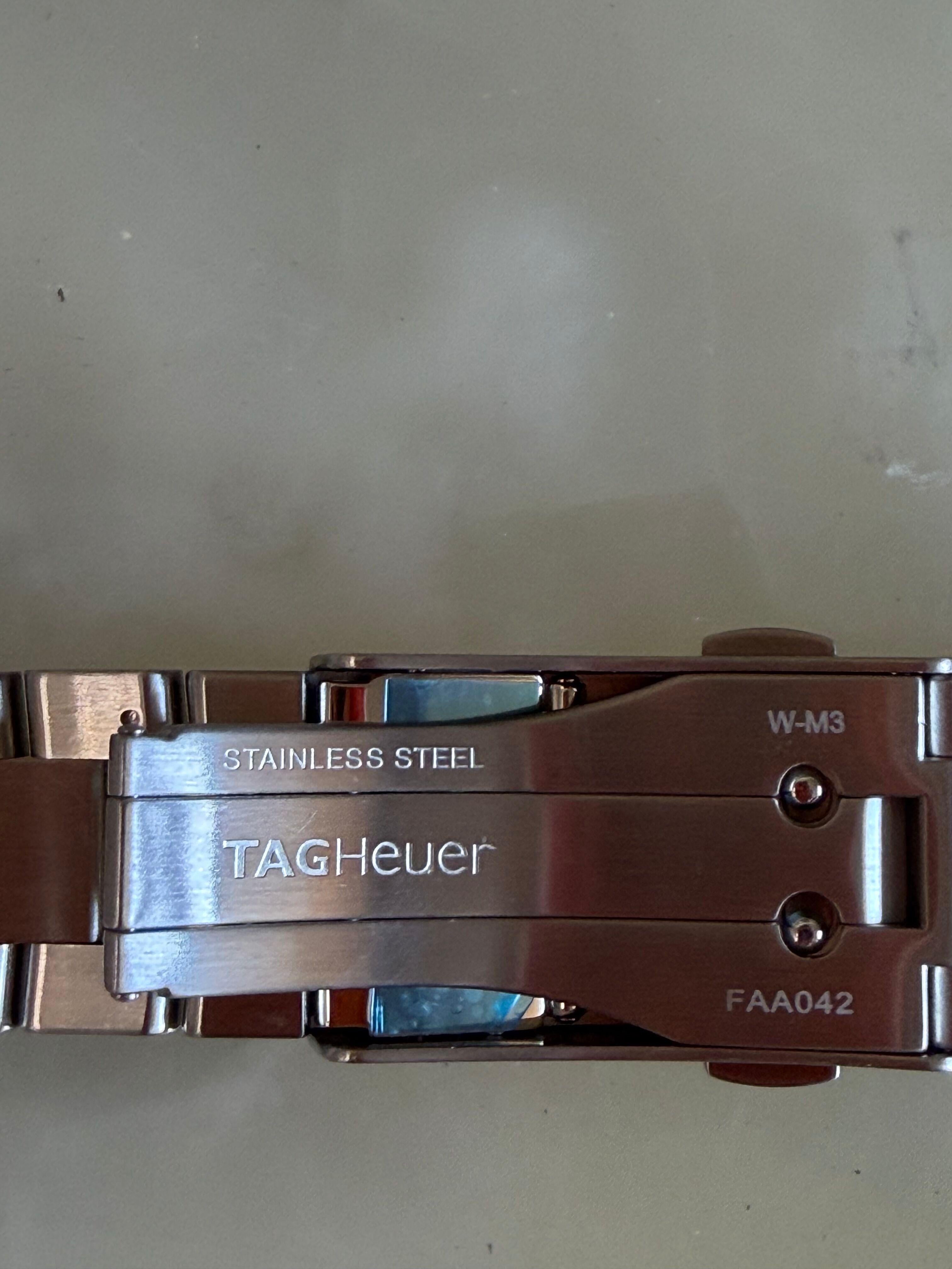 Authentic TAG Heuer Aquaracer 500M Steel Watch Bracelet 21mm BA0870 FAA042