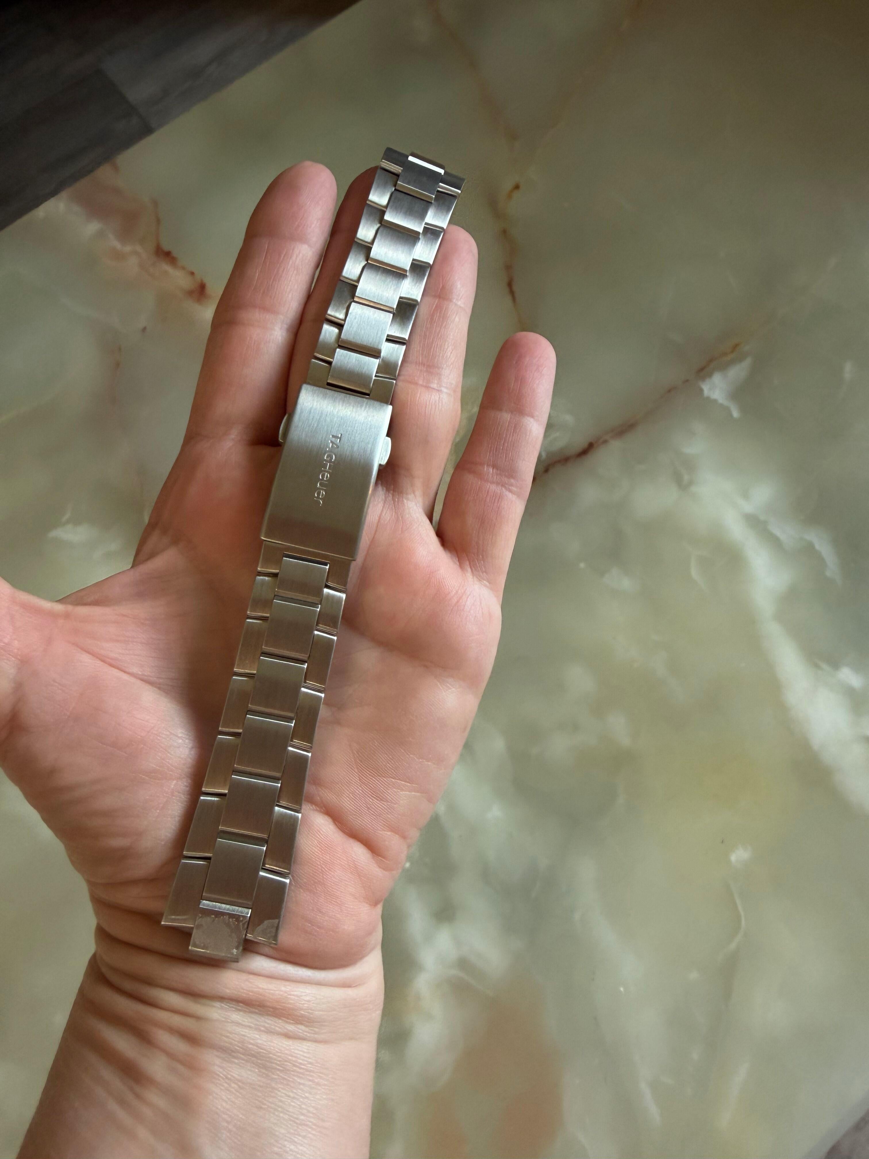 Authentic TAG Heuer Aquaracer 500M Steel Watch Bracelet 21mm BA0870 FAA042