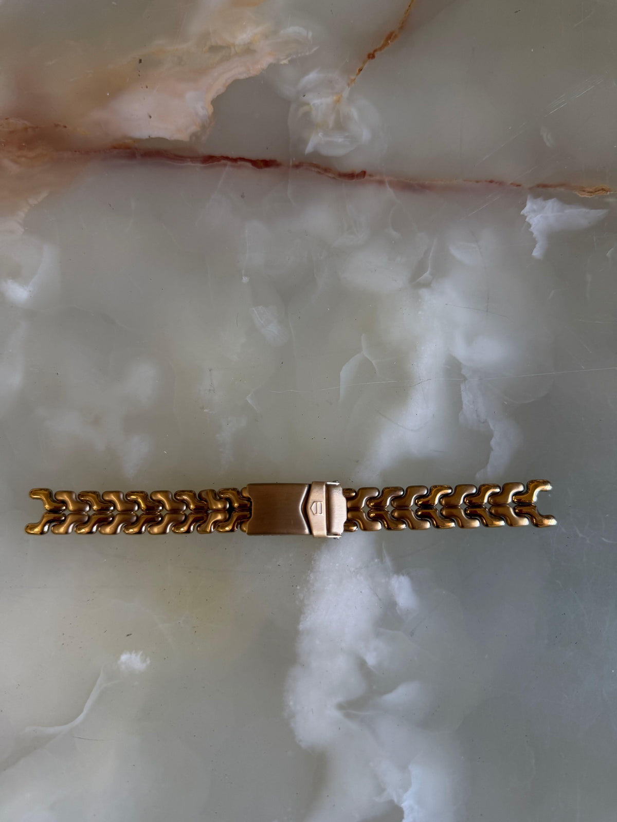 Authentic TAG Heuer S/EL Mini Gold Plated Steel Watch Bracelet 13mm BP483-MO