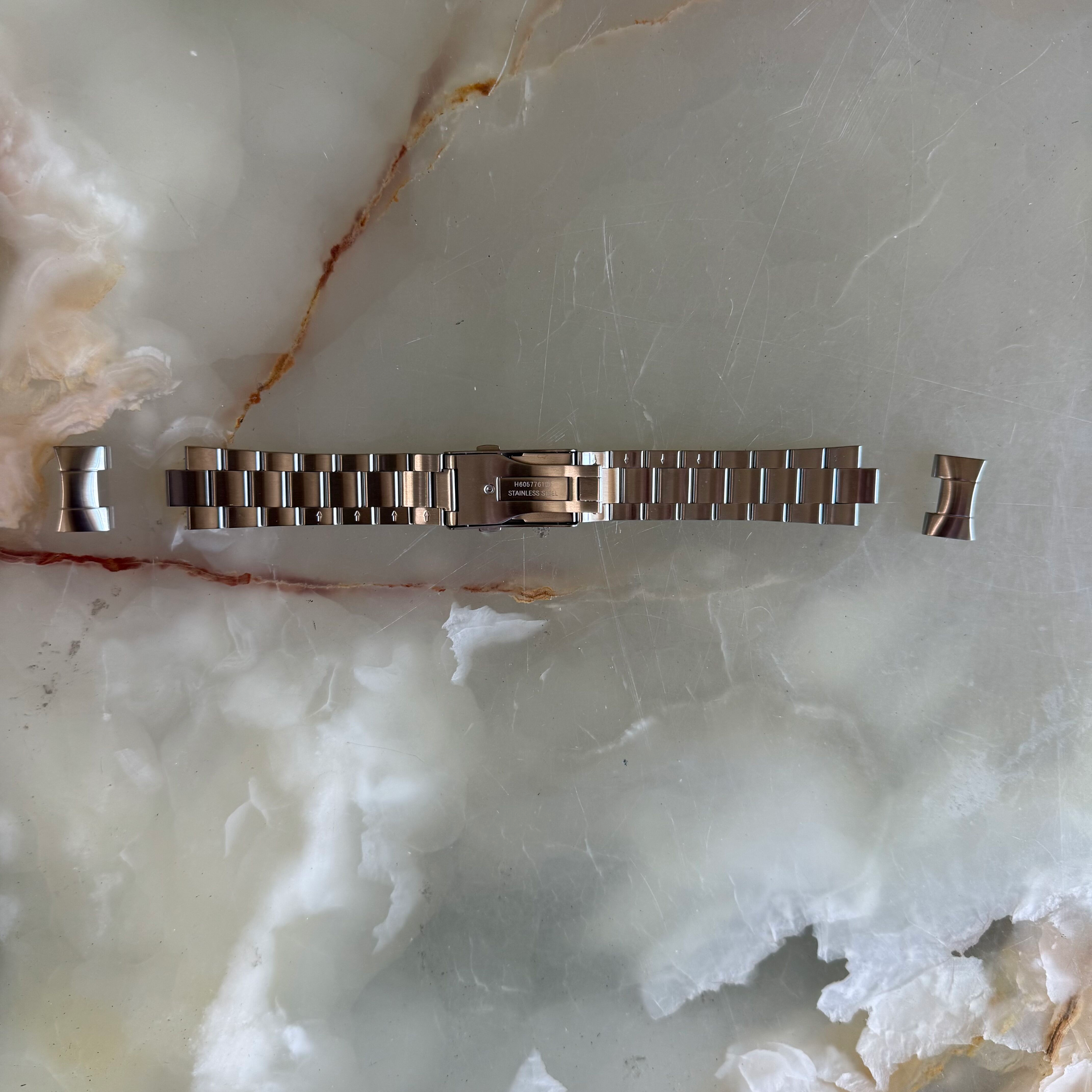 Authentic Hamilton Steel Watch Bracelet 21mm H605776100