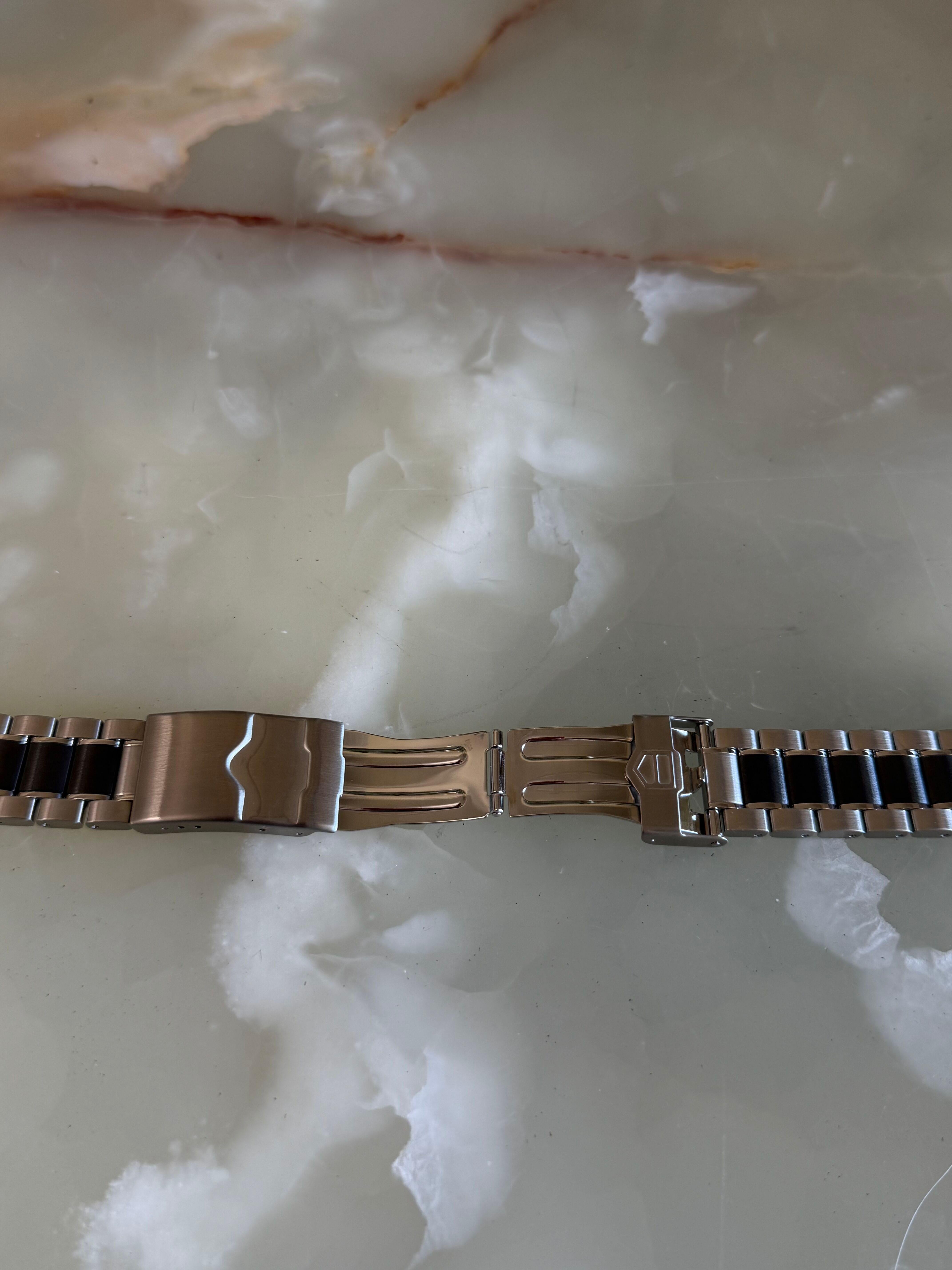 Authentic TAG Heuer Formula 1 Two Tone Steel Watch Bracelet 20mm BA0869