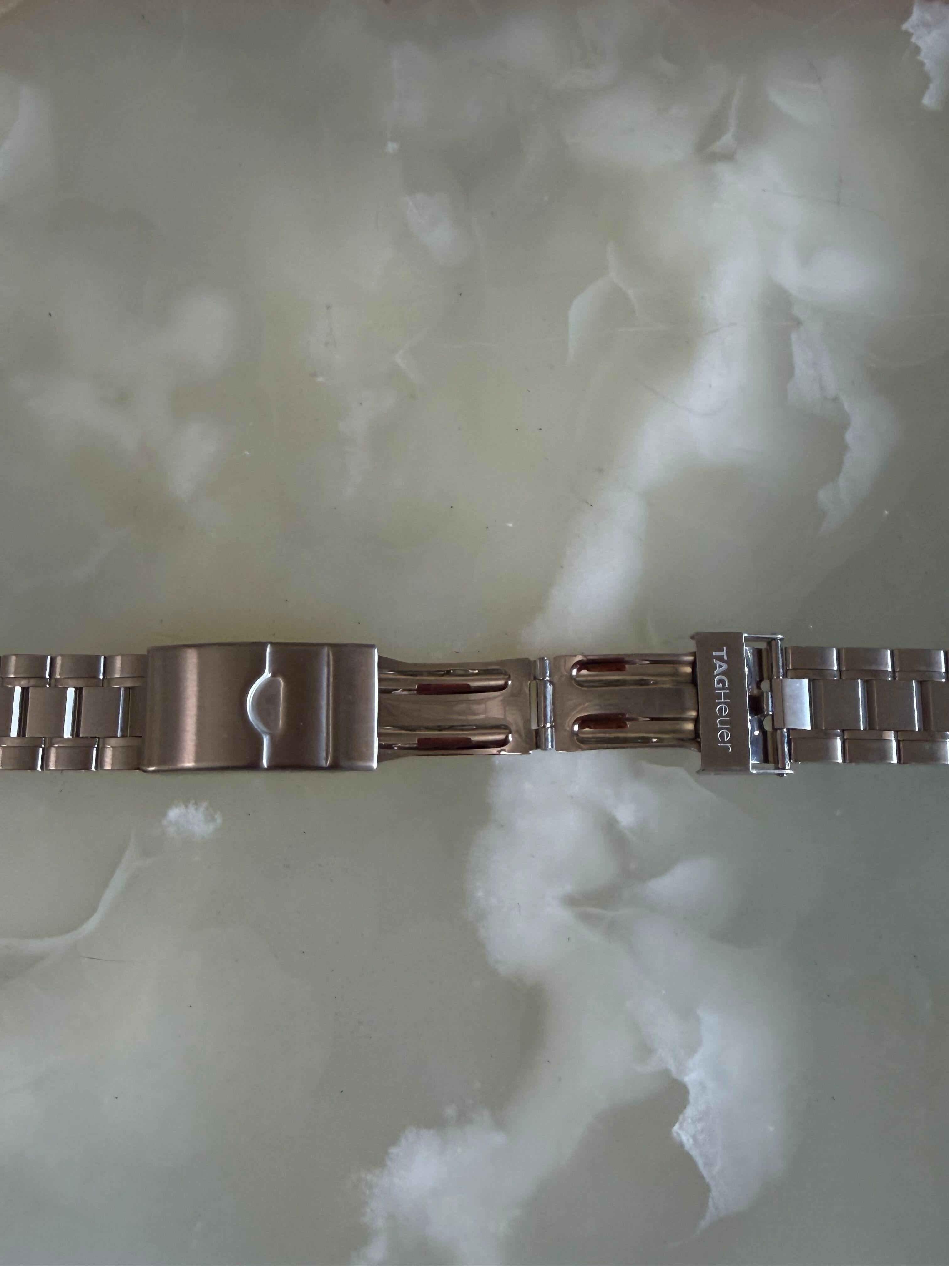 Authentic TAG Heuer Autavia Caliber 11 Steel Watch Bracelet 20mm BA0775 FAA021