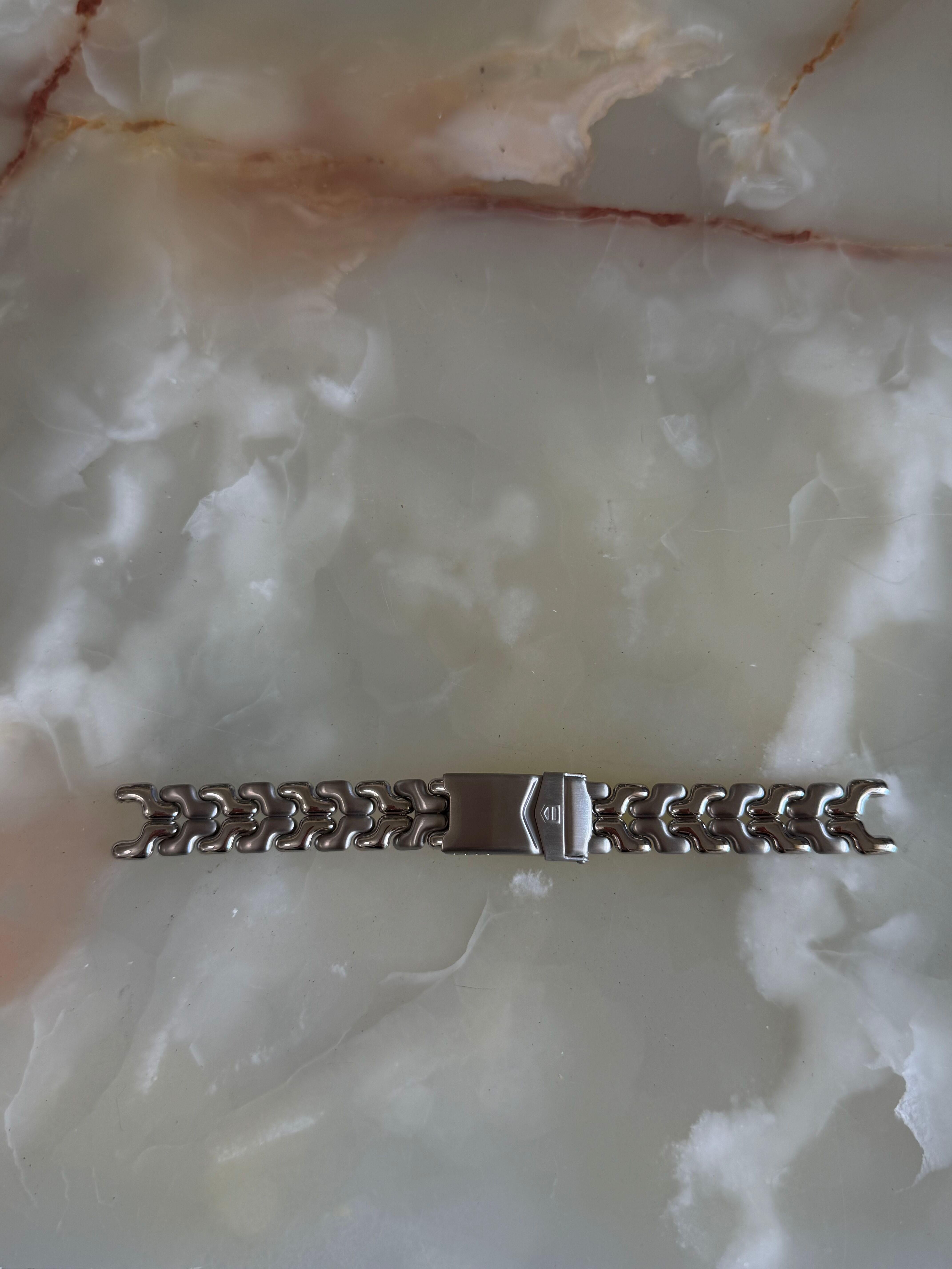 Authentic TAG Heuer Sports/Elegance Steel Watch Bracelet 15mm BA0470-MO