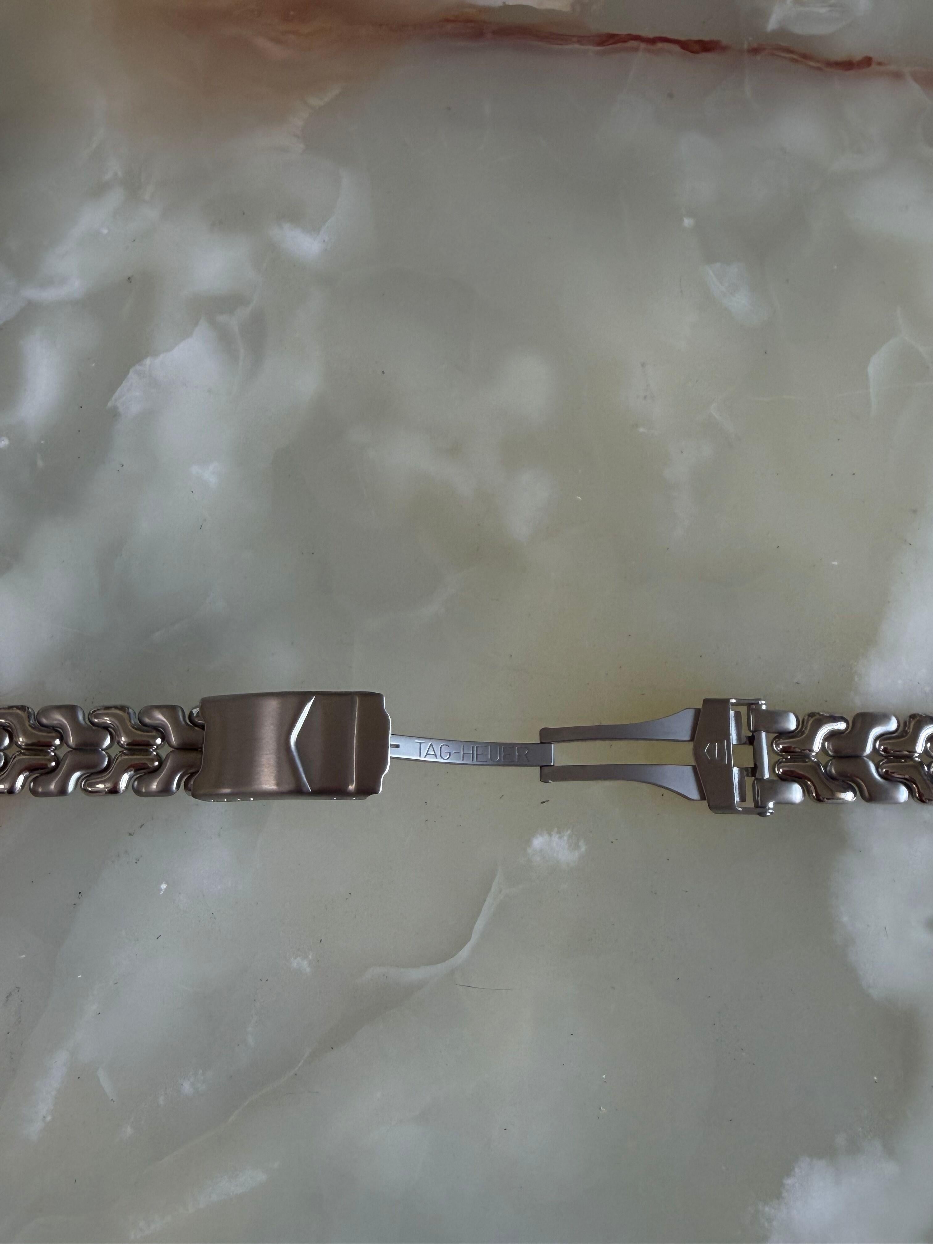 Authentic TAG Heuer Sports/Elegance Steel Watch Bracelet 15mm BA0470-MO