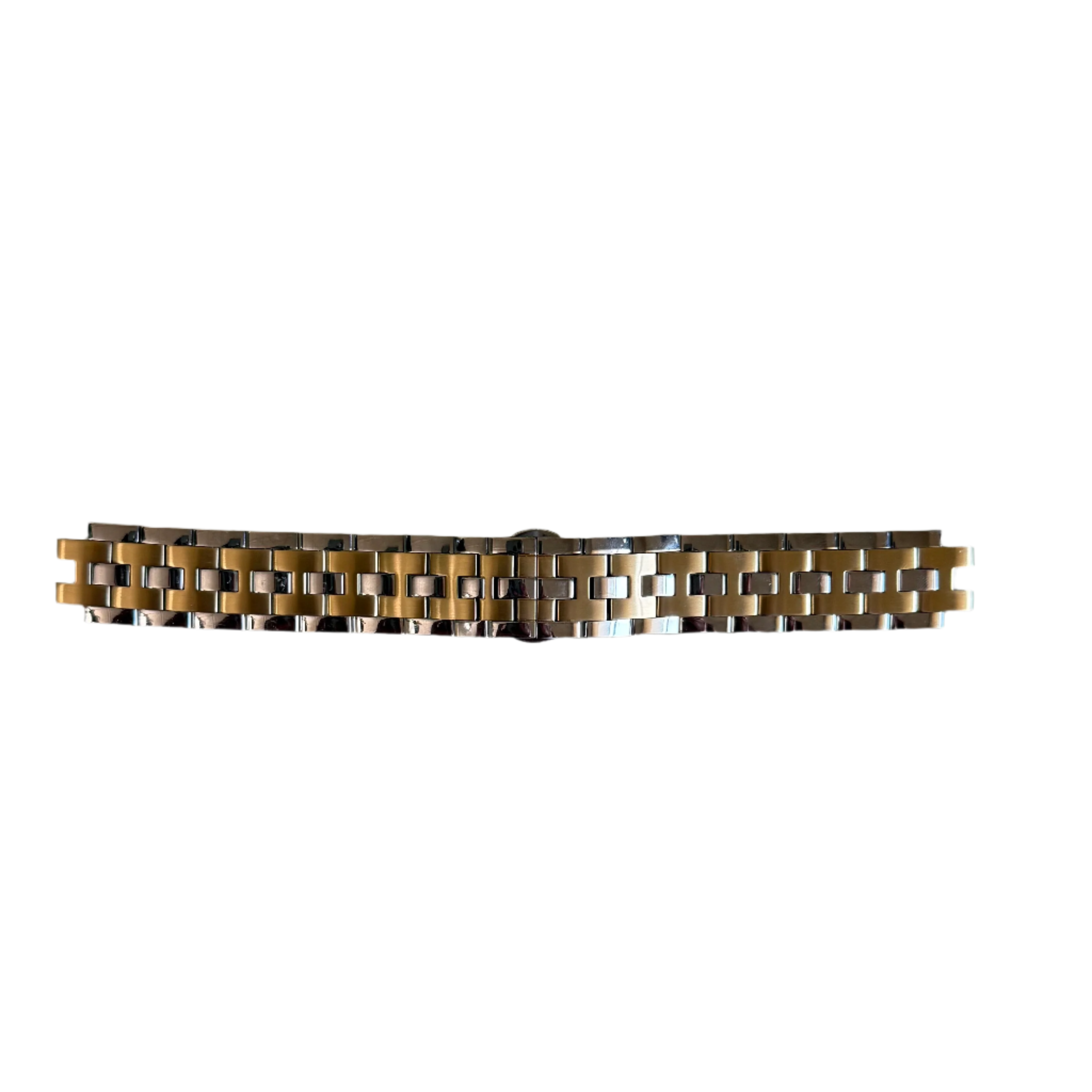 Authentic Hamilton Steel Gold Watch Bracelet 20mm H605325104