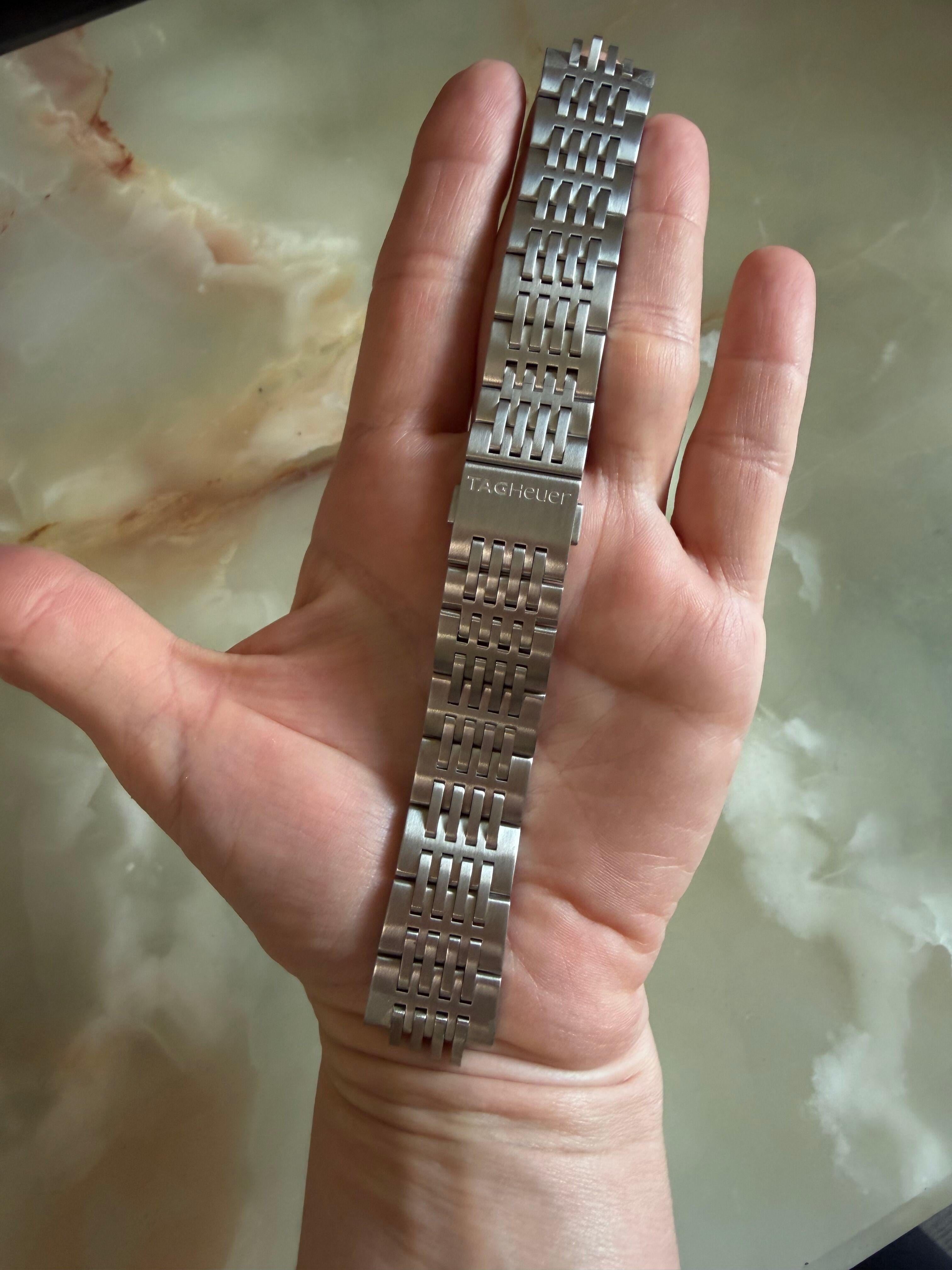 Authentic TAG Heuer Autavia Steel Watch Bracelet 20mm BA0775