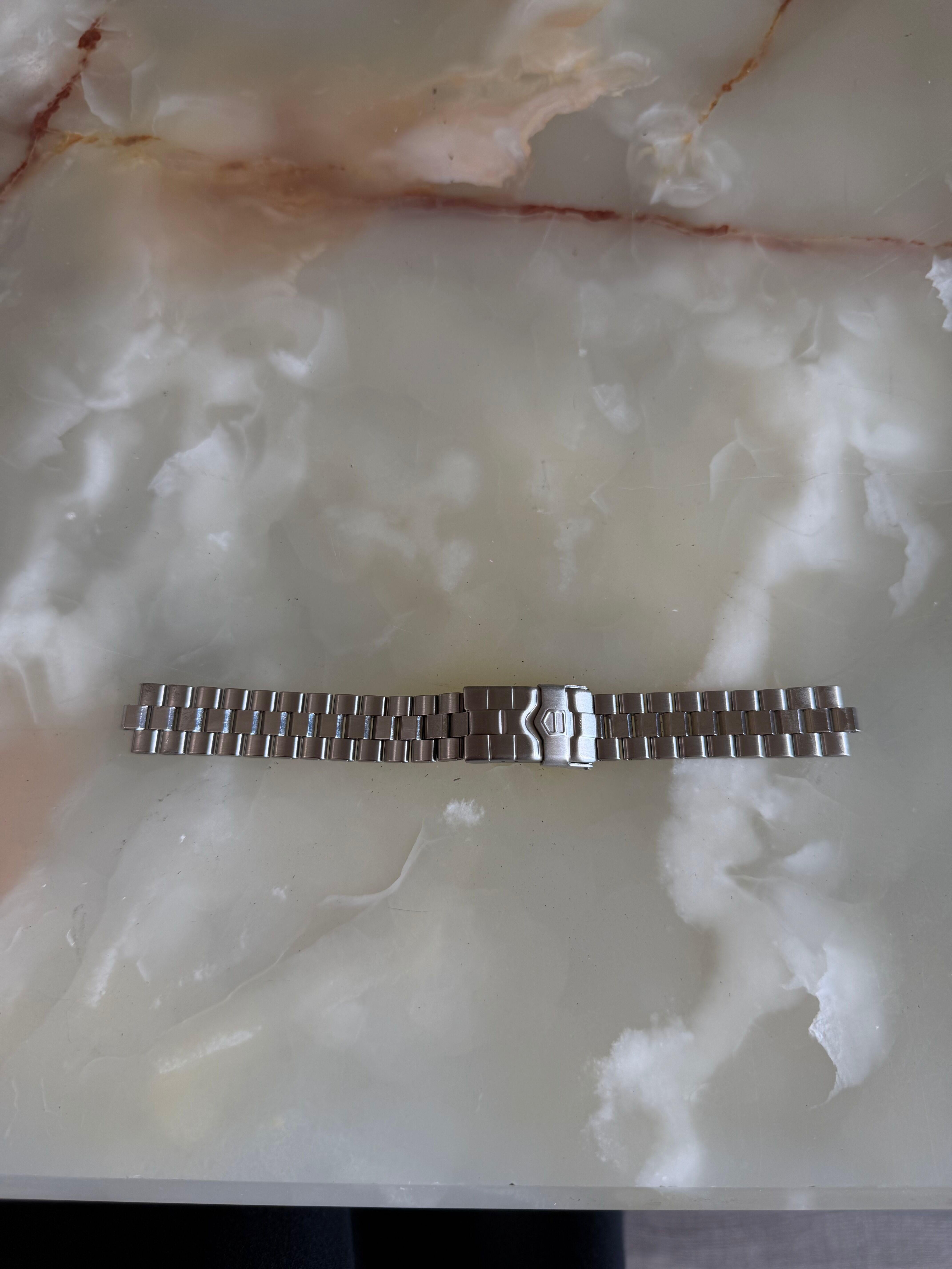 Authentic TAG Heuer Classic 2000 Series Steel Watch Bracelet 15mm BA0313