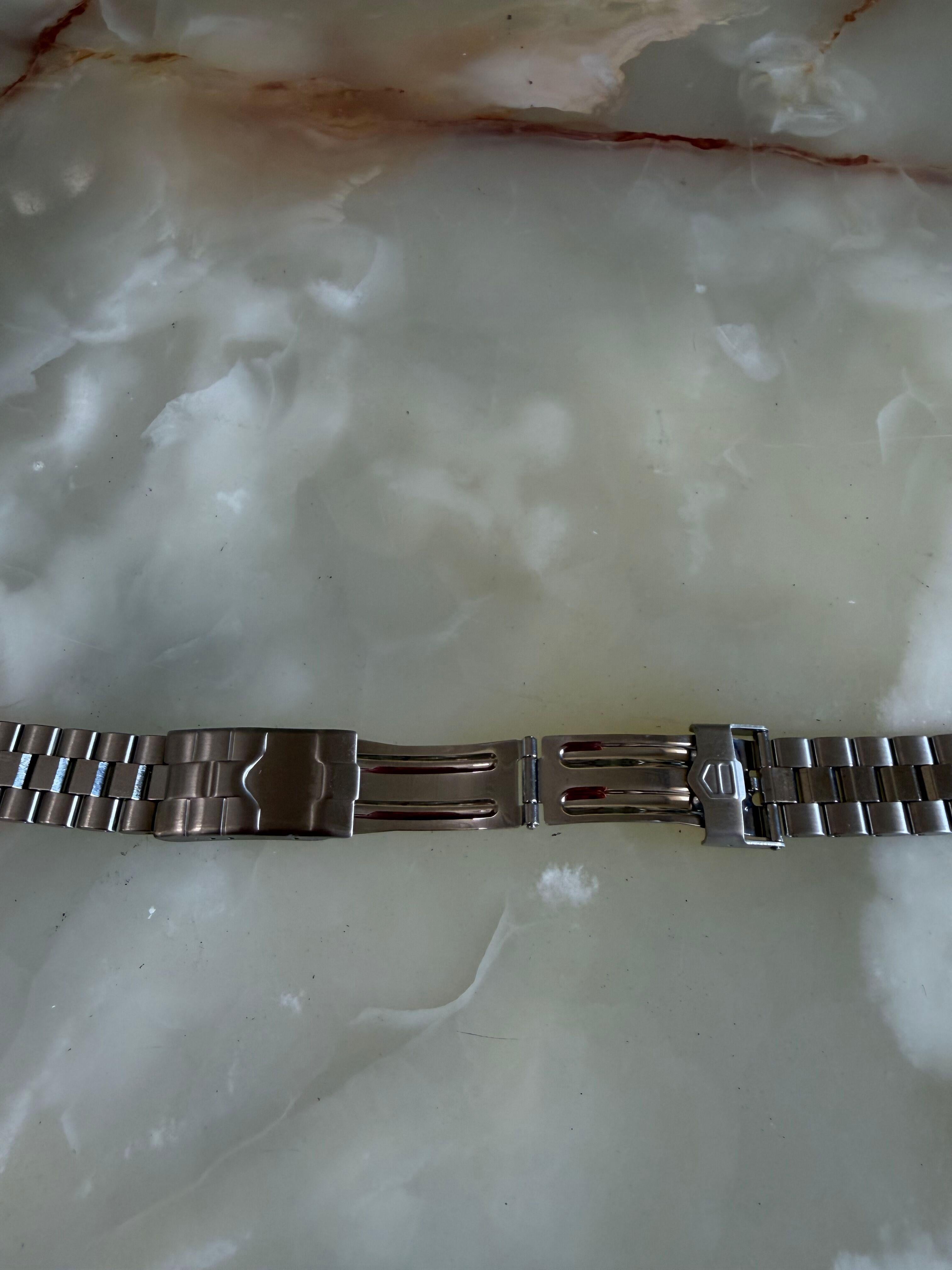 Authentic TAG Heuer Classic 2000 Series Steel Watch Bracelet 15mm BA0313