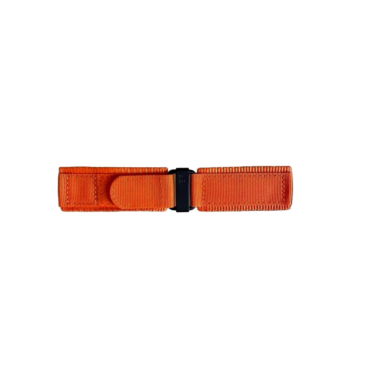 Authentic Bell & Ross Orange Nylon Watch Strap Band 24mm