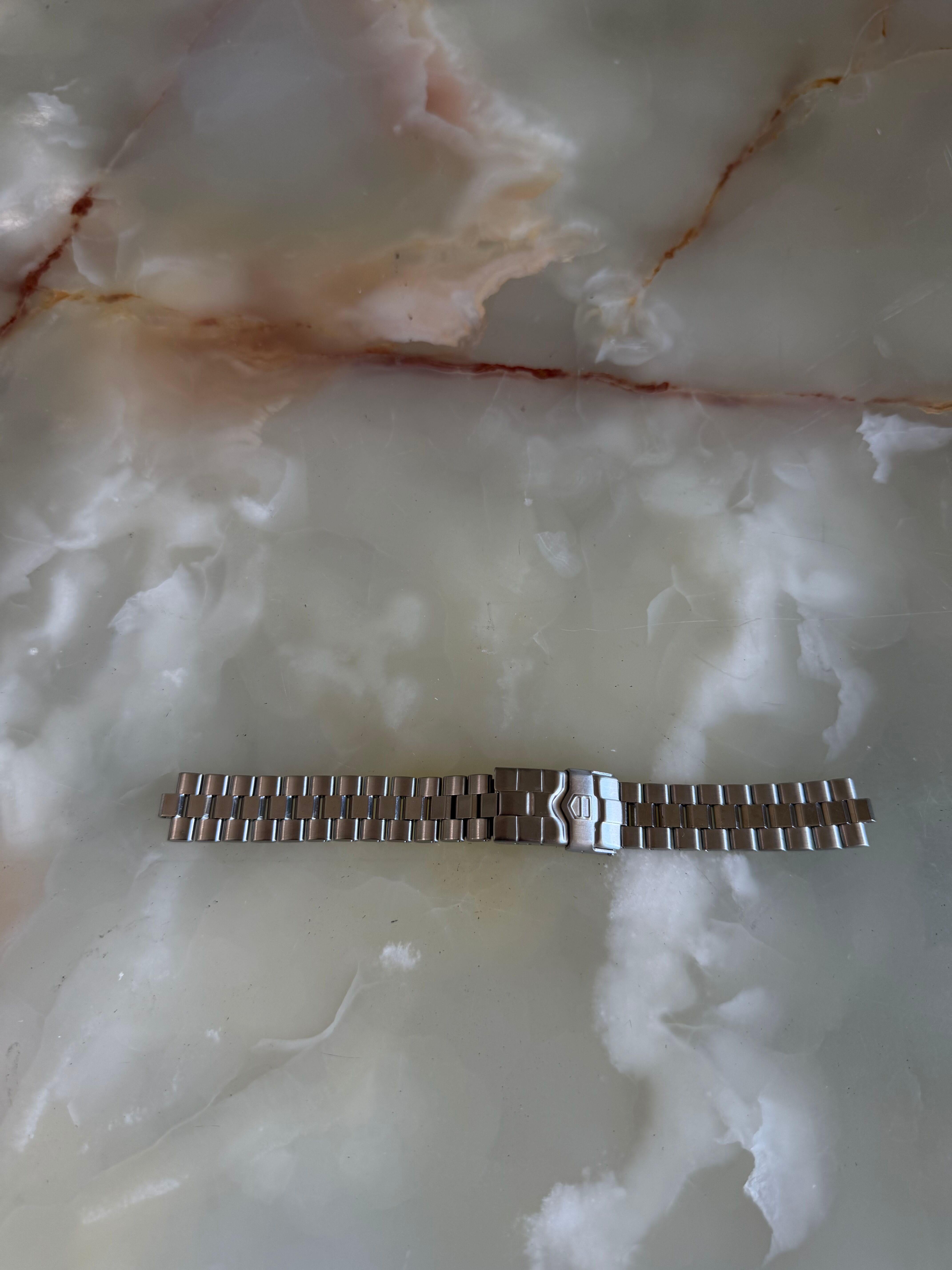 Authentic TAG Heuer Classic 2000 Steel Watch Bracelet 15mm BA0313 No End Pieces