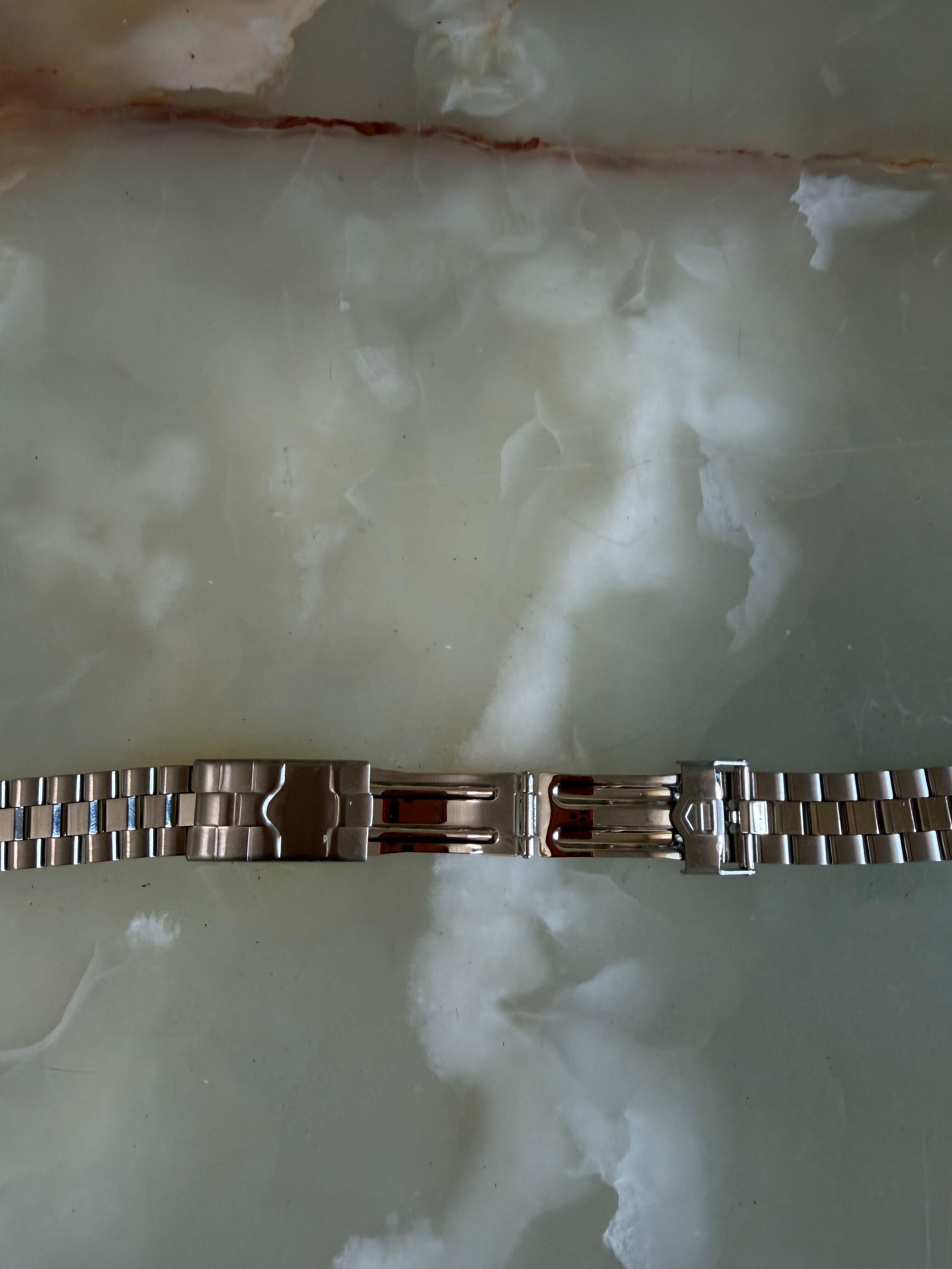 Authentic TAG Heuer Classic 2000 Steel Watch Bracelet 15mm BA0313 No End Pieces