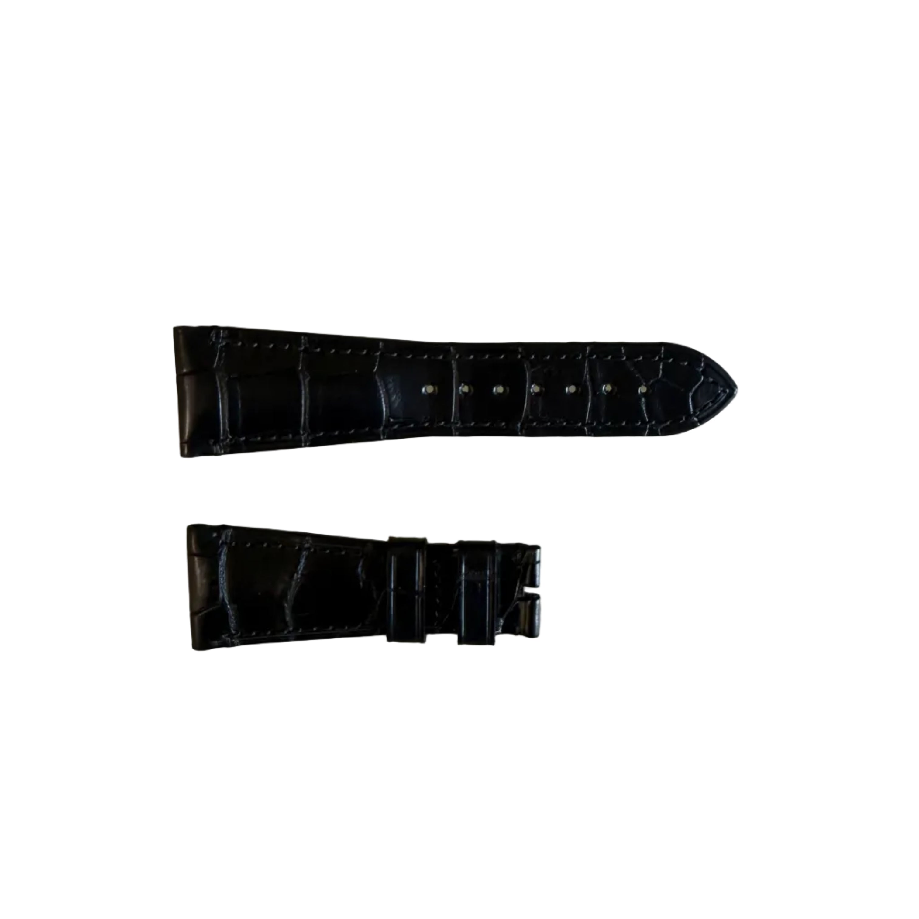 Authentic Panerai Black Alligator Watch Strap Band 26.55mm