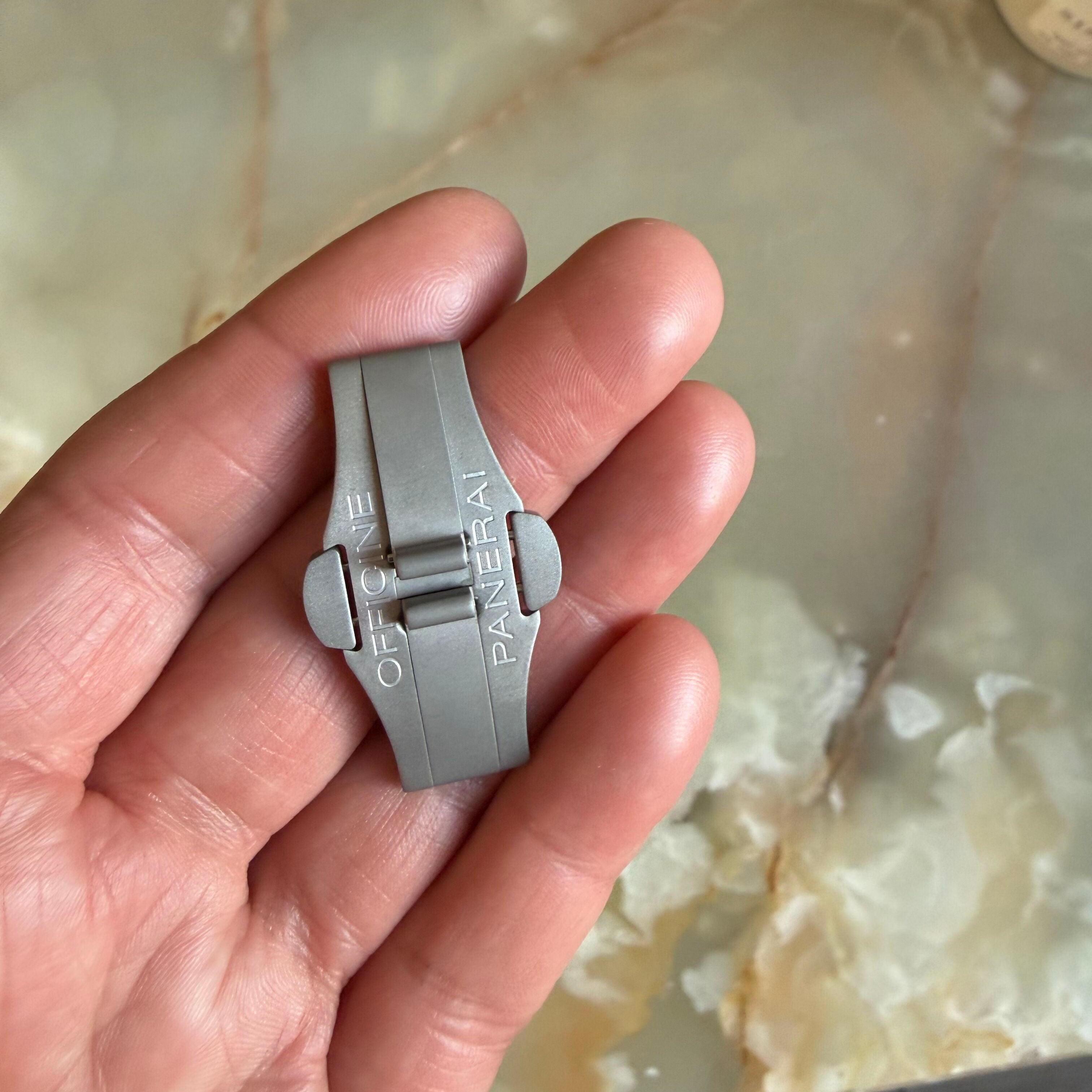 Authentic Panerai Folding Clasp Buckle 12.5mm MX007NP8