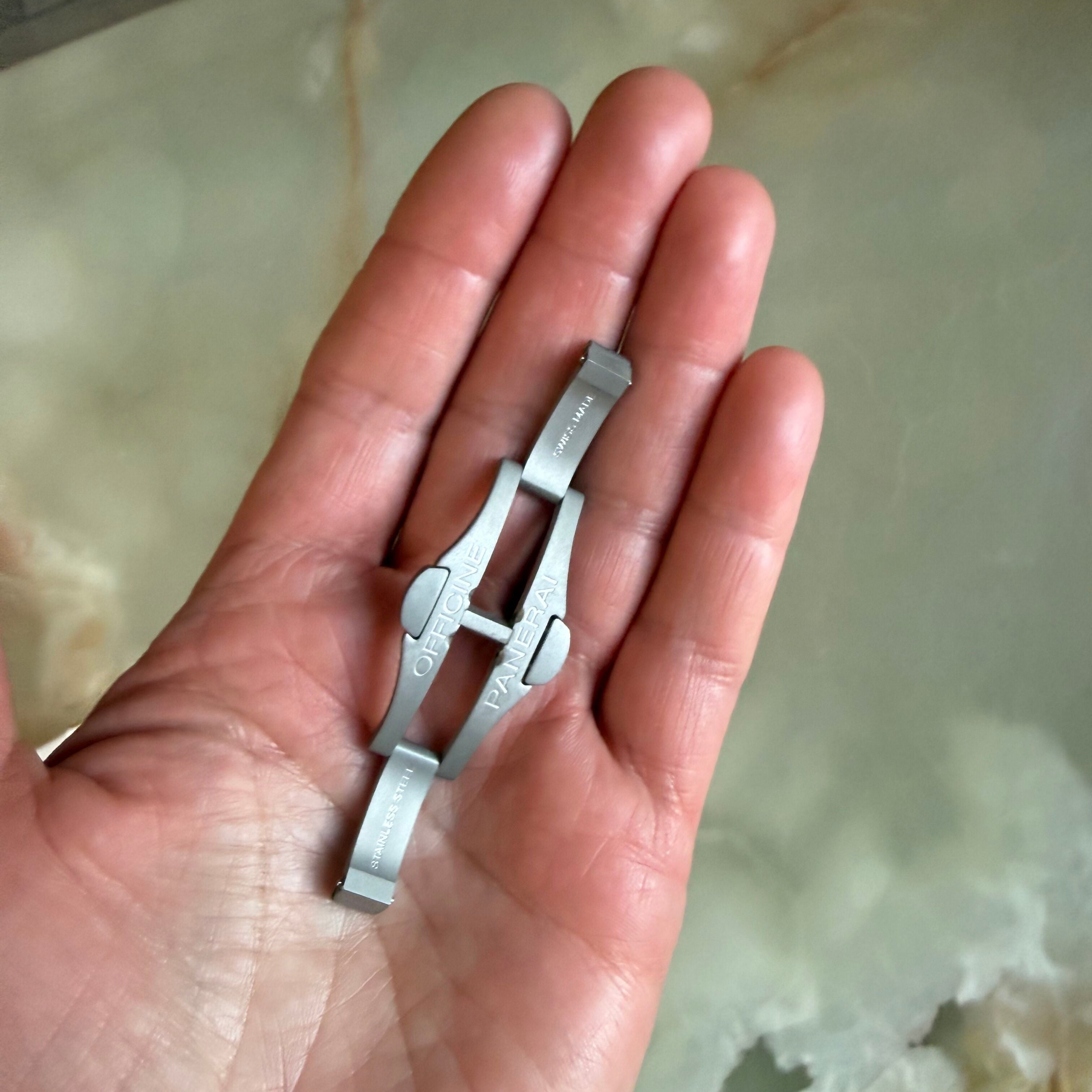 Authentic Panerai Folding Clasp Buckle 12.5mm MX007NP8