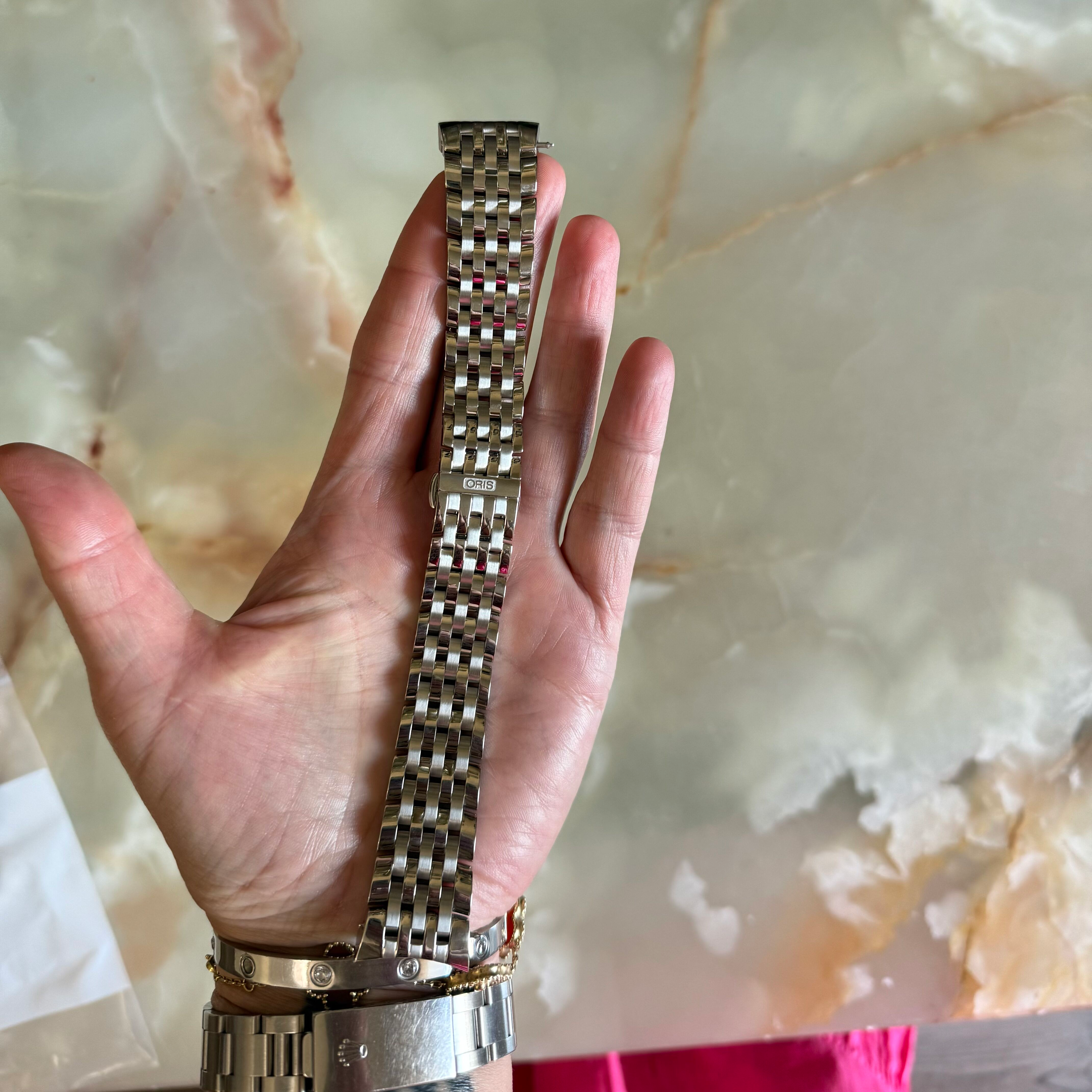 Authentic Oris Steel Watch Bracelet 23mm 82180