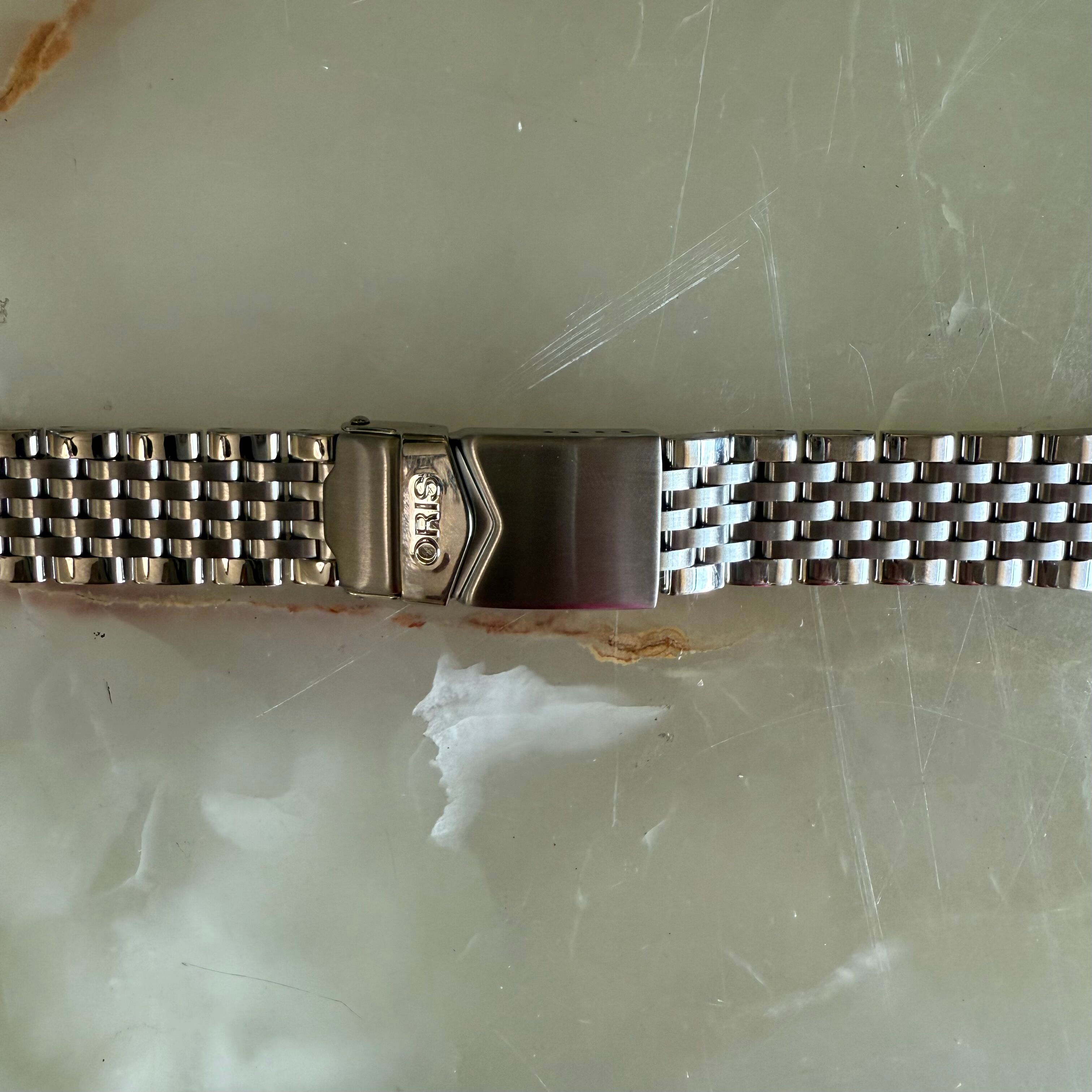 Authentic Oris Steel Watch Bracelet 19mm 81961
