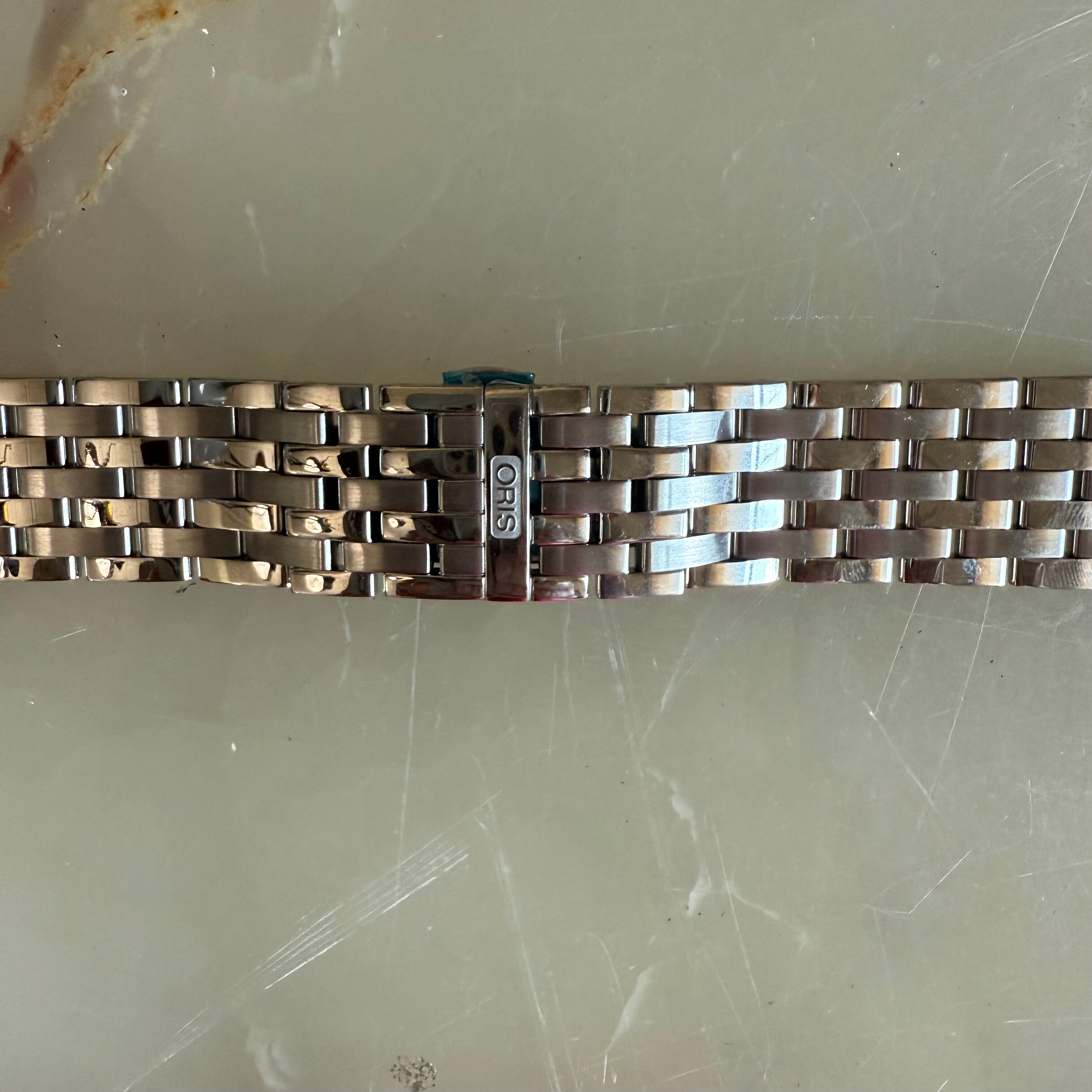 Authentic Oris Steel Watch Bracelet 21mm 82173