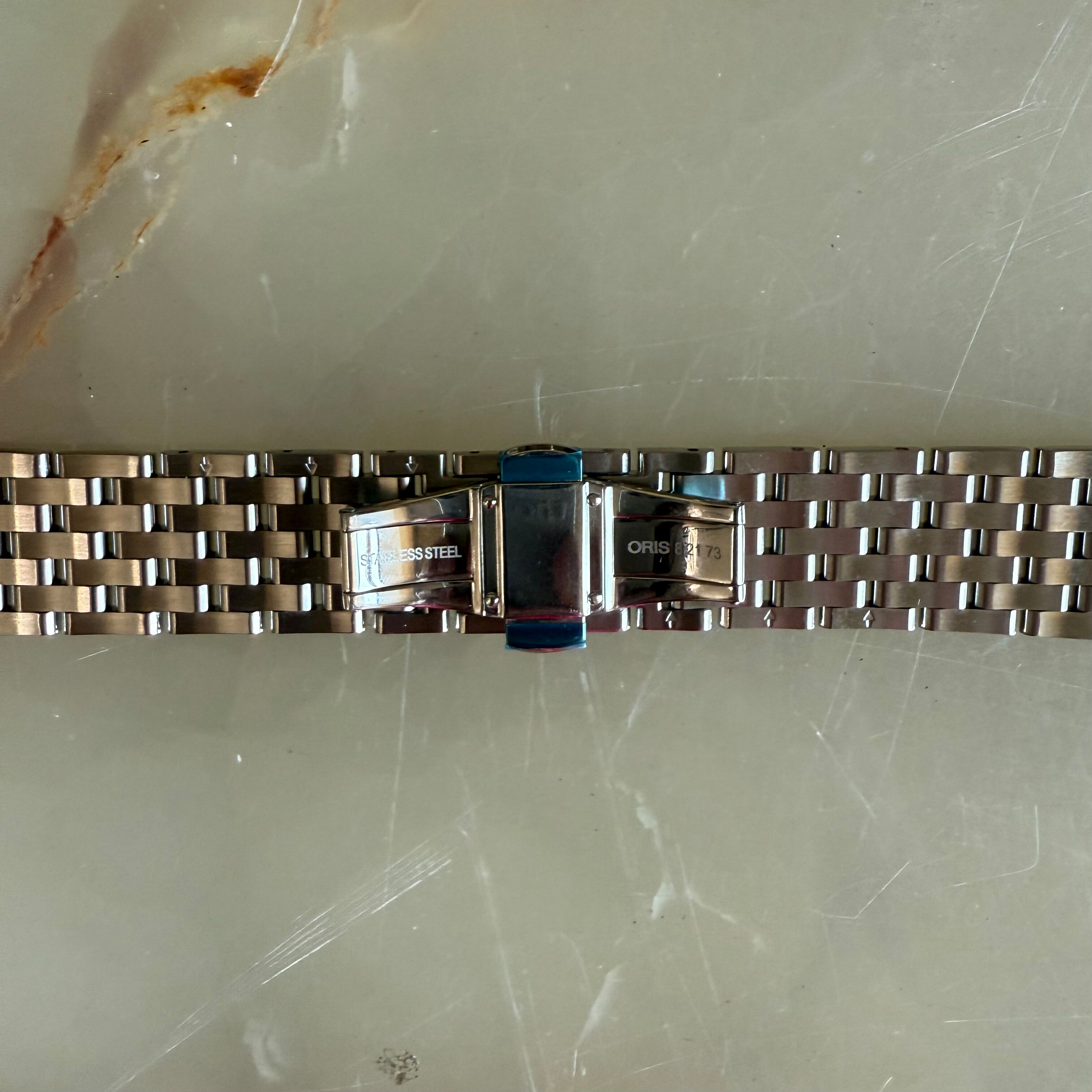 Authentic Oris Steel Watch Bracelet 21mm 82173