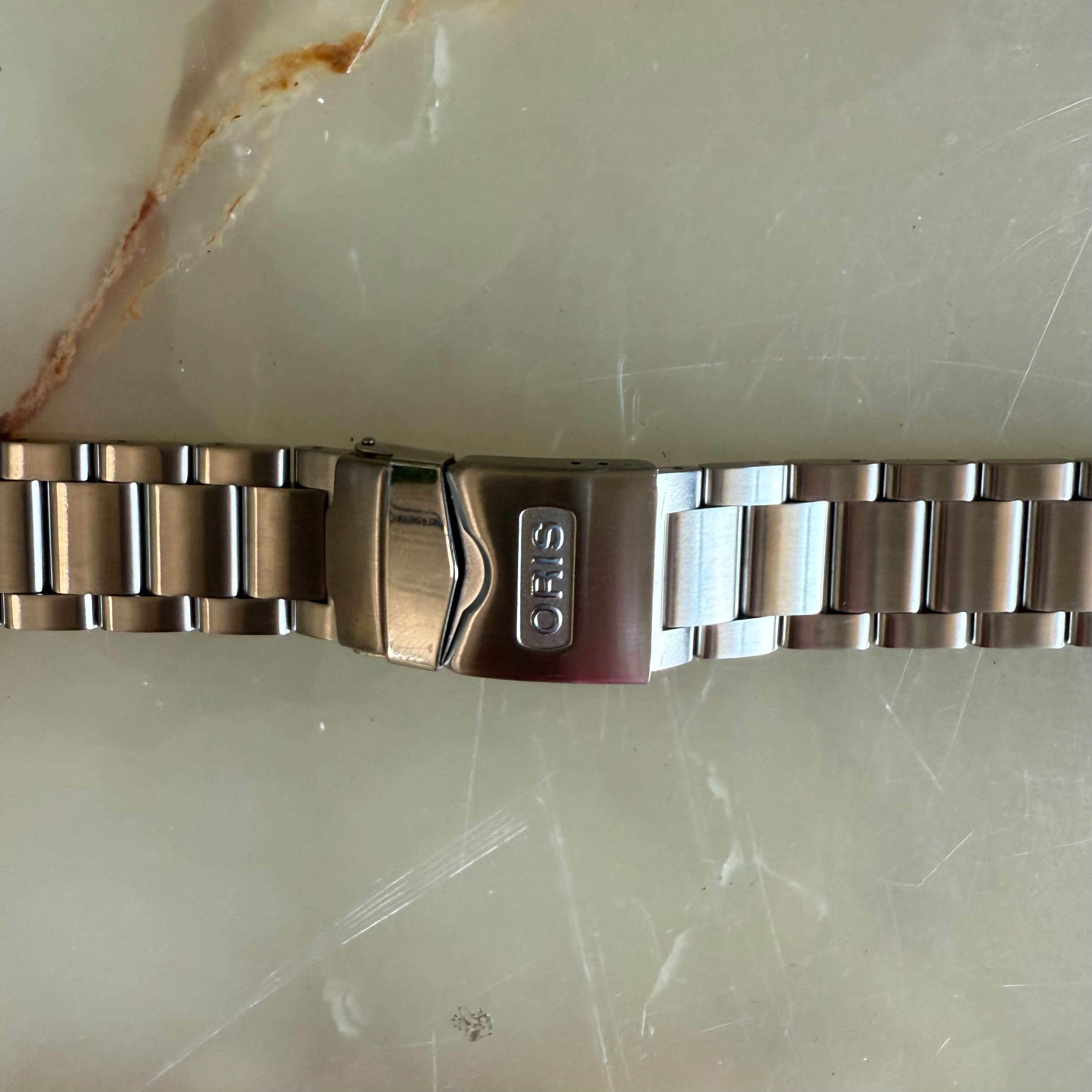 Authentic Oris Steel Watch Bracelet 20mm 82069