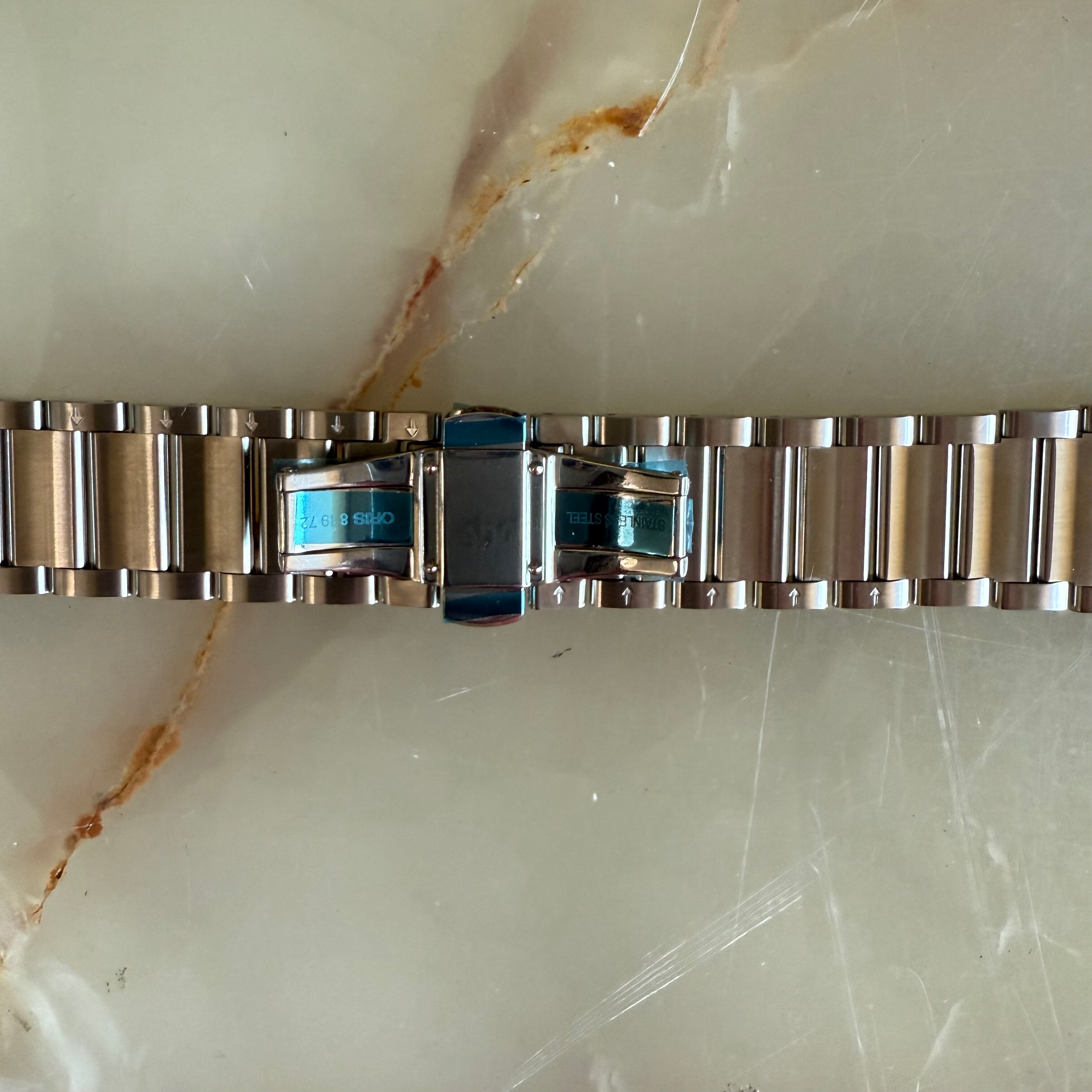 Authentic Oris Steel Watch Bracelet 24mm 81972