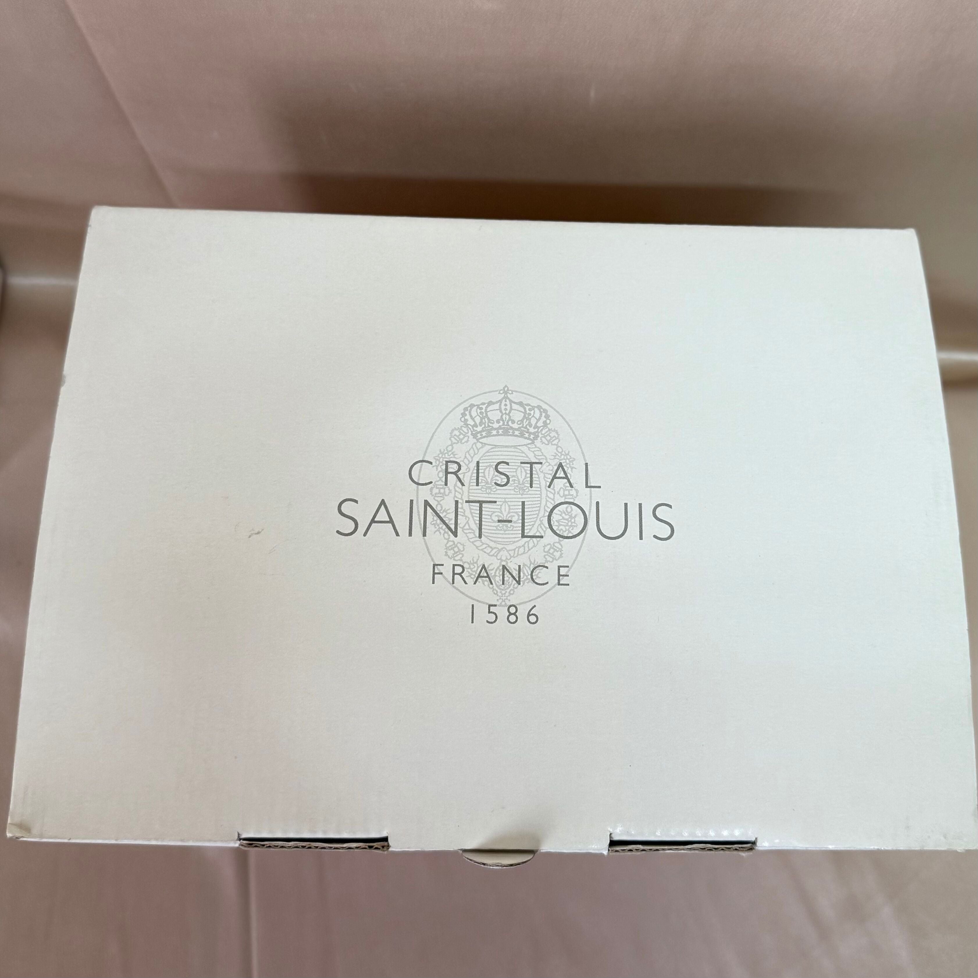 Saint-Louis Crystal Bubbles Champagne Glass Set of 4