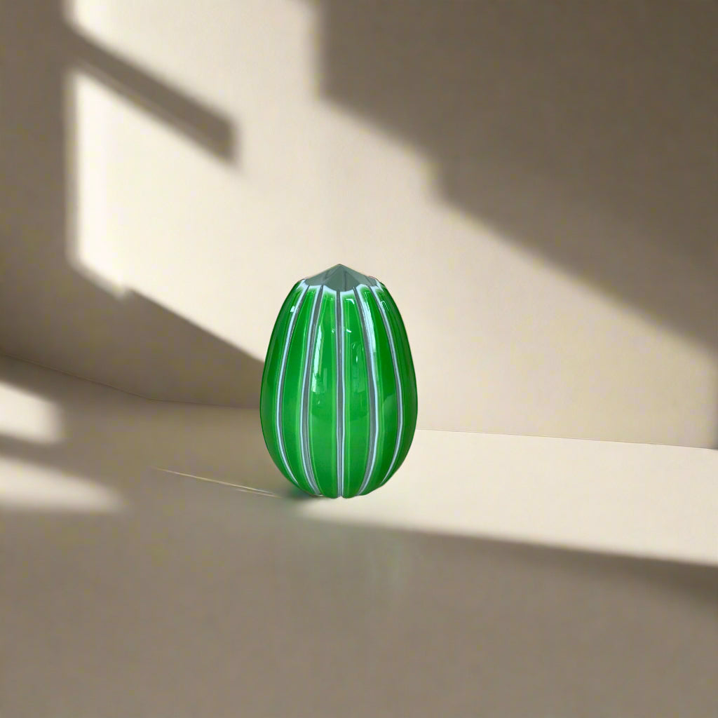 Saint-Louis Crystal Berlingot Rouge Egg