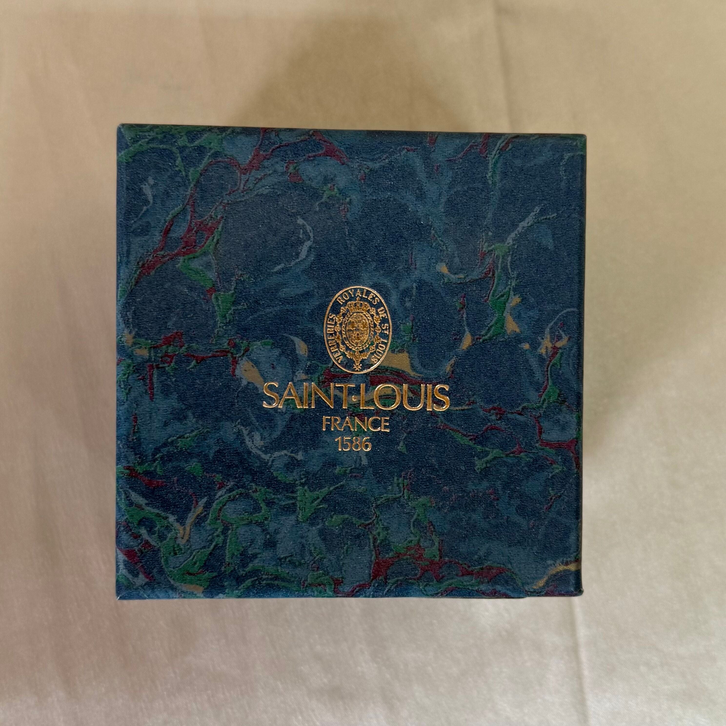 Saint-Louis Crystal Berlingot Rouge Egg