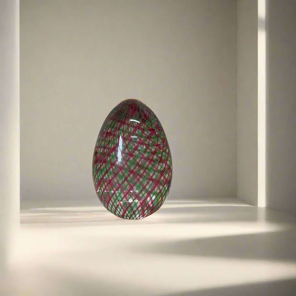 Saint-Louis Crystal Toupie Verte Egg