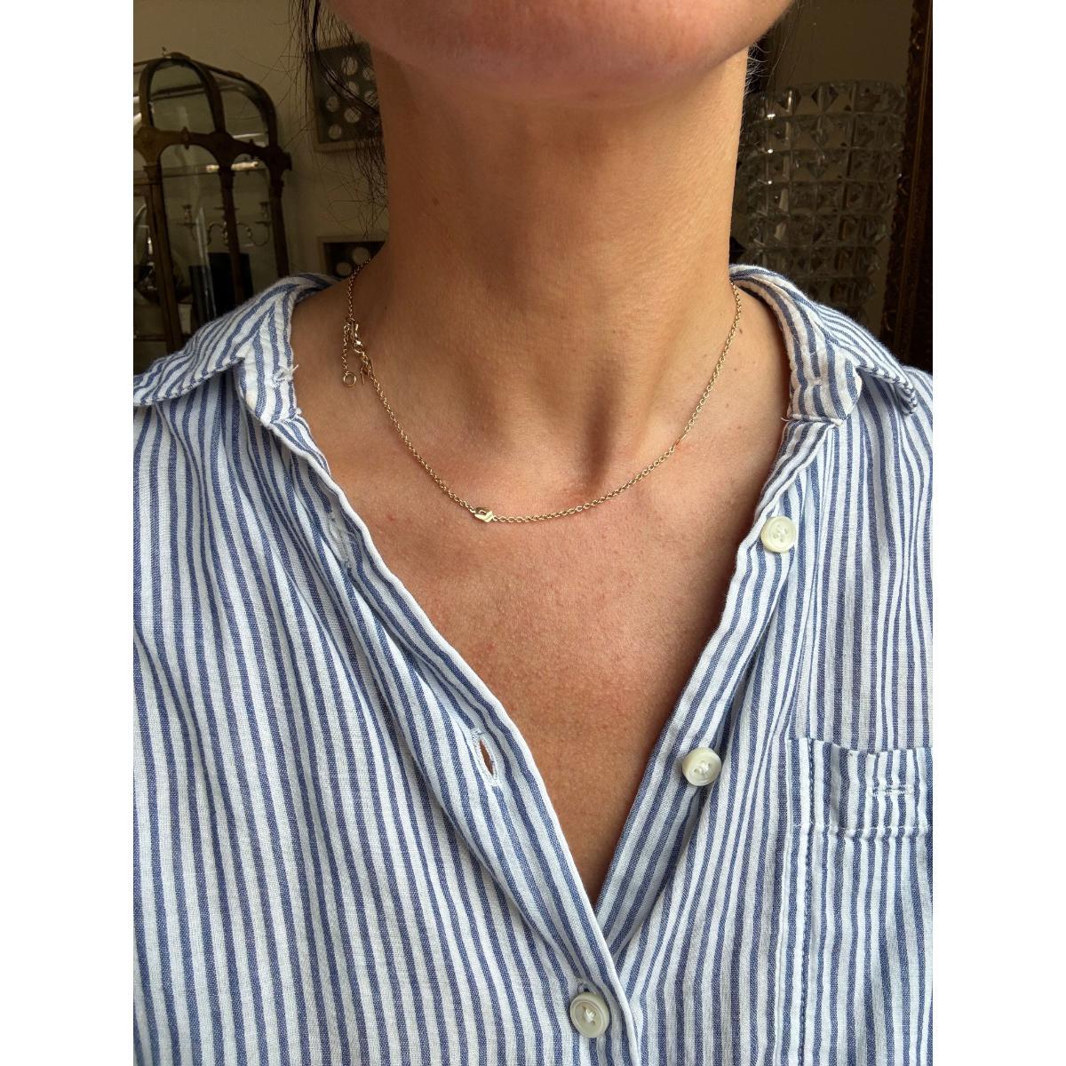 Mattioli Mini Puzzle Sautoir Yellow Gold Necklace