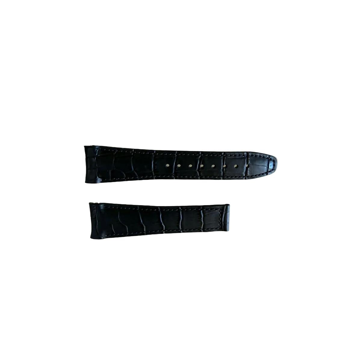 Authentic Frederique Constant Crocodile Calf Leather Watch Strap Band 23mm