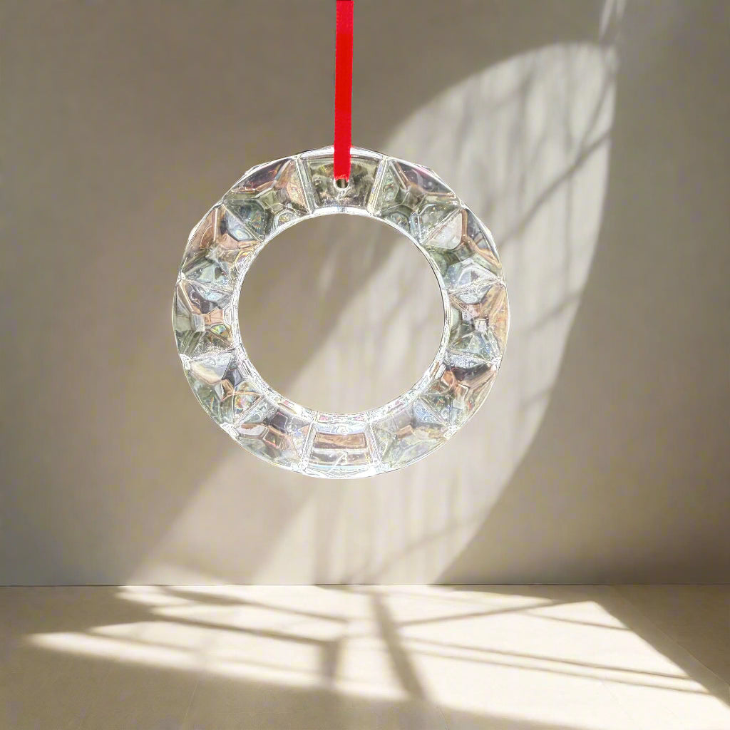 Baccarat Crystal Noel Christmas Wreath 2813037