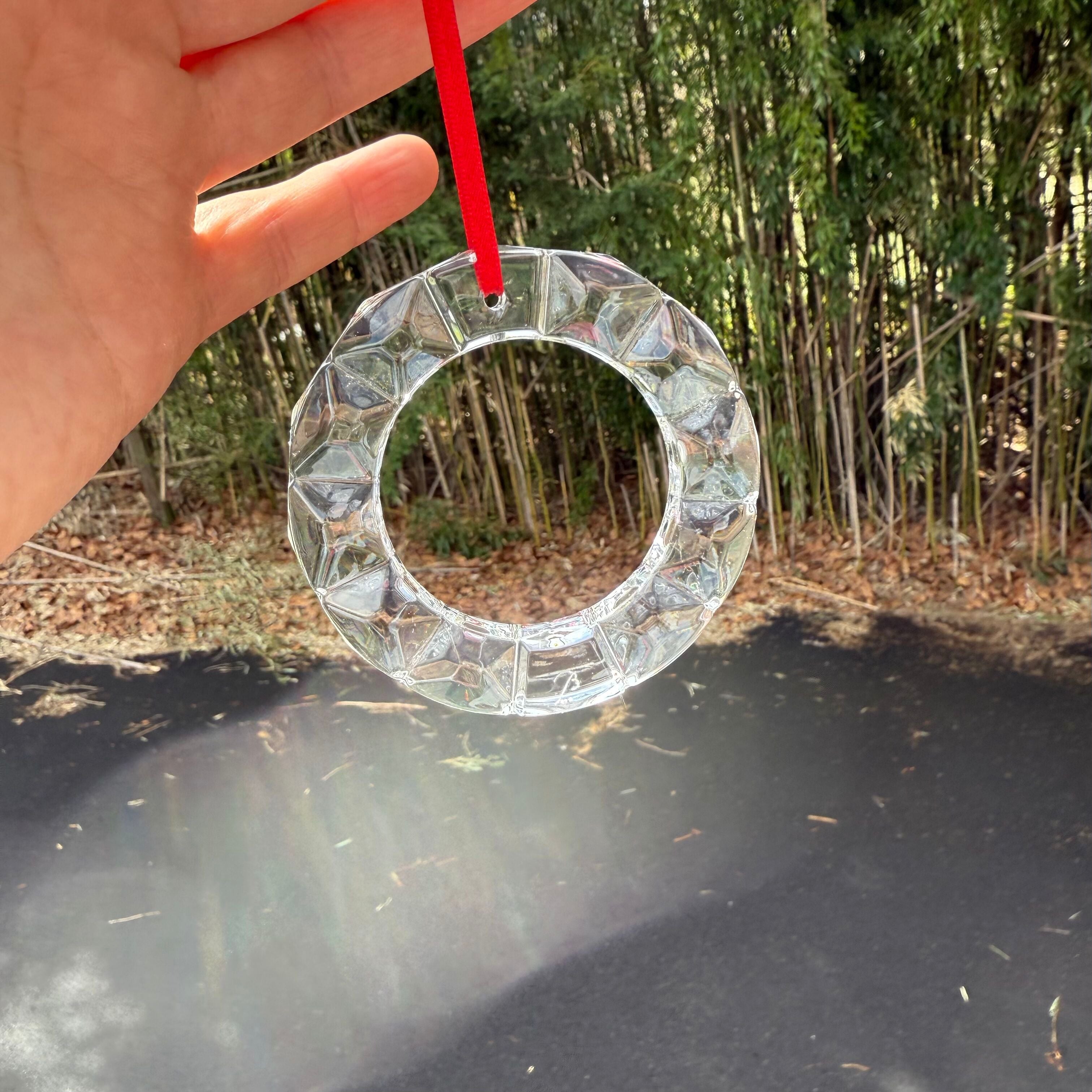 Baccarat Crystal Noel Christmas Wreath 2813037