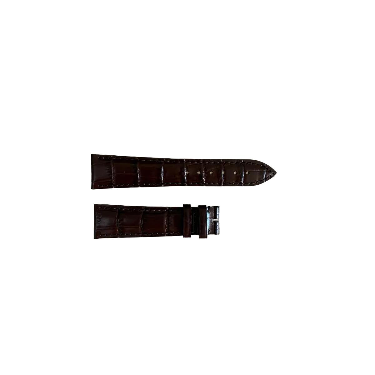 Authentic Frederique Constant Crocodile Calfskin Watch Strap Band 22mm