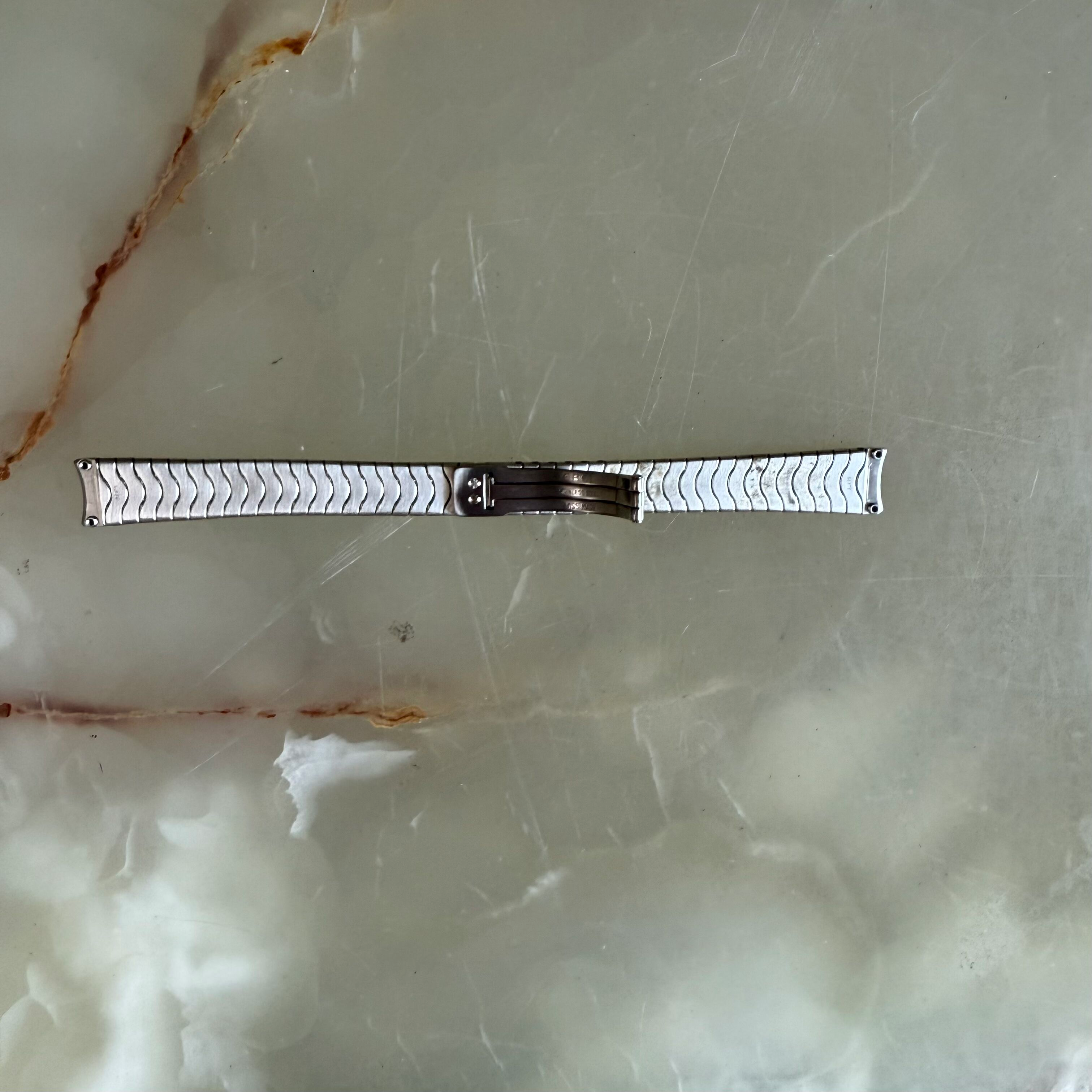Authentic Ebel Stainless Steel Watch Bracelet 12mm