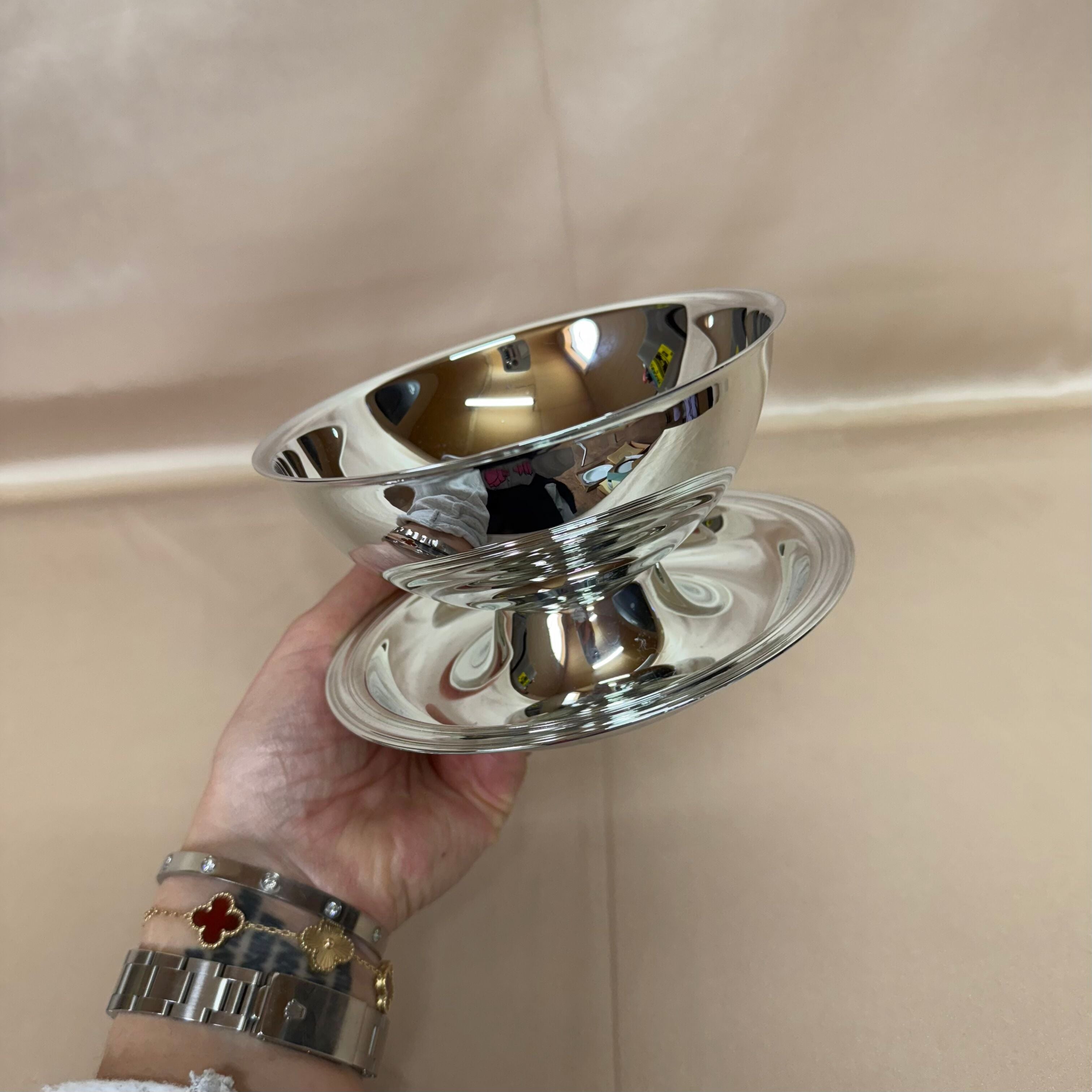 Christofle Albi Gravy Sauce Boat Round 4114830