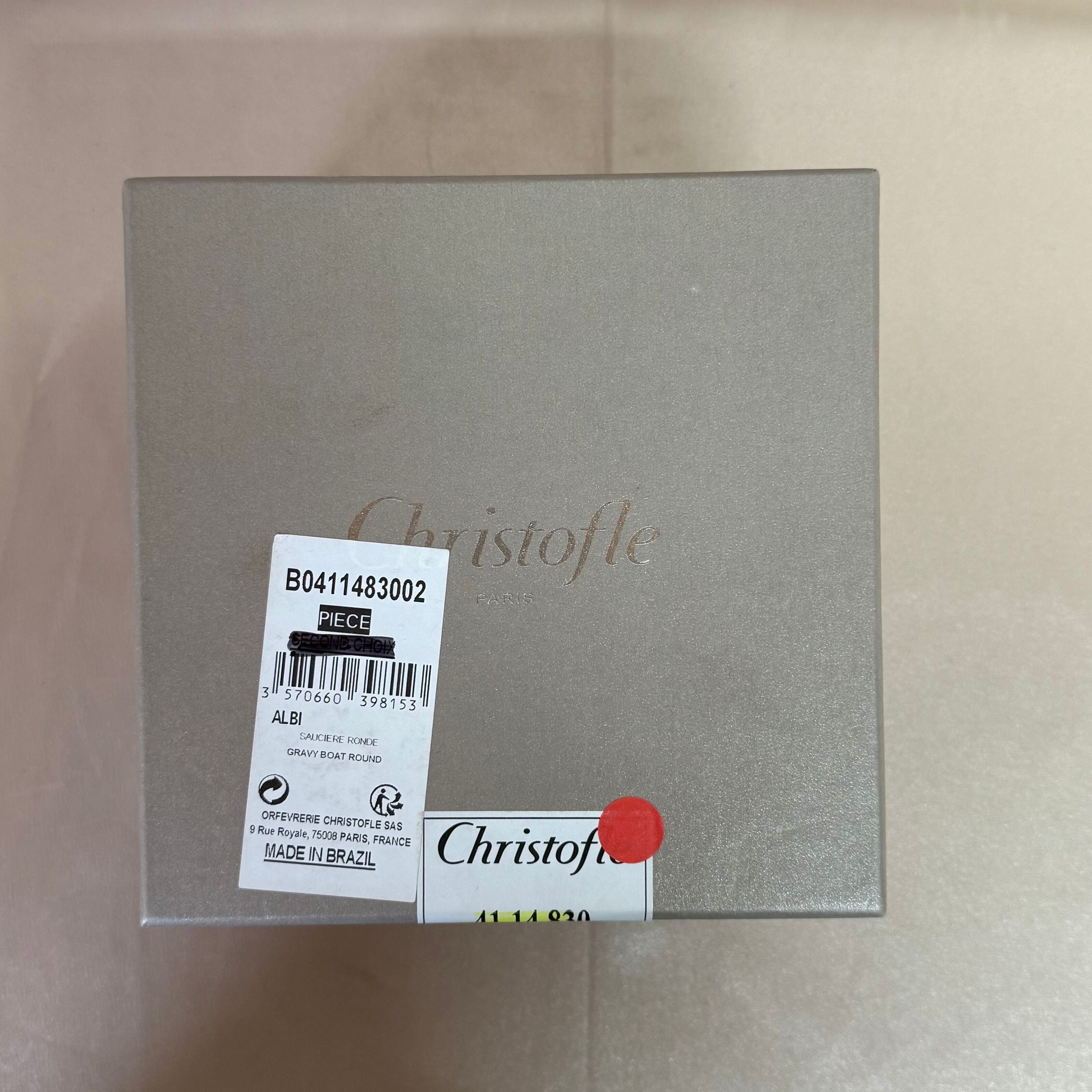 Christofle Albi Gravy Sauce Boat Round 4114830