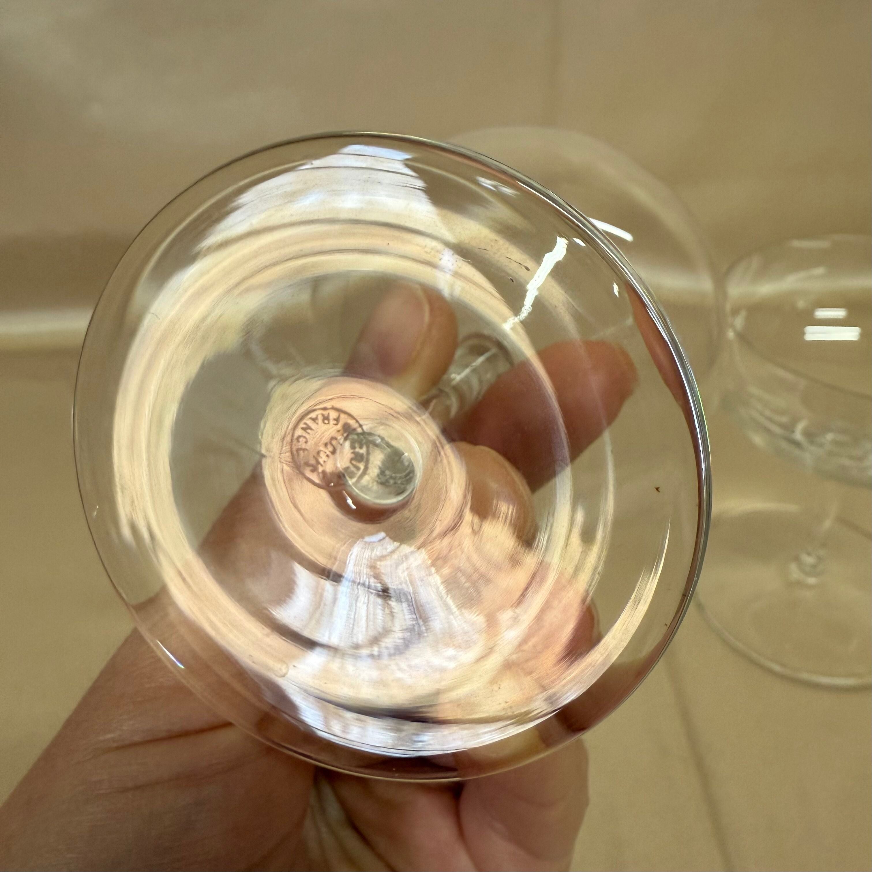 Saint-Louis Crystal Champagne Coupe Set of 2