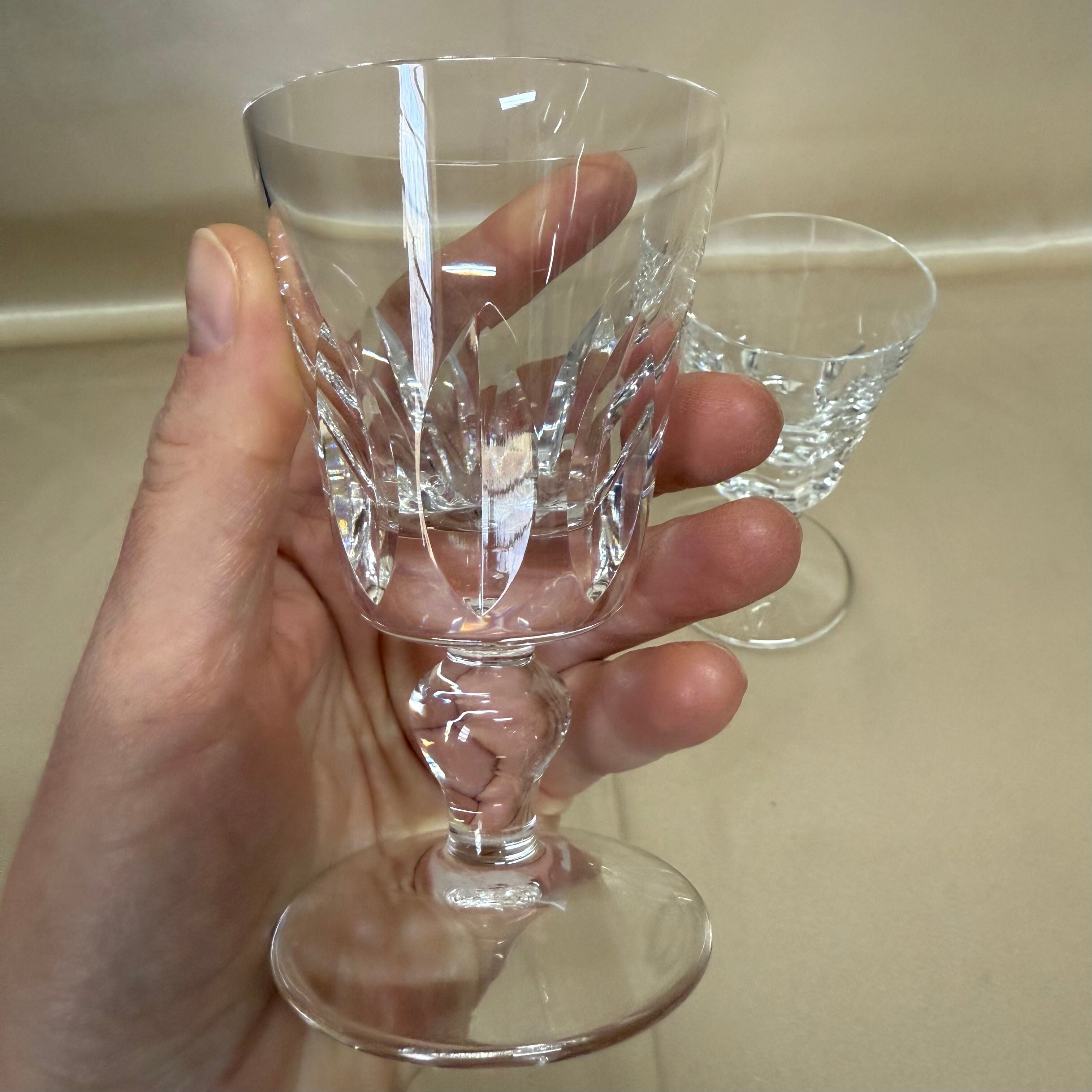 Saint-Louis Jersey Crystal Sherry Glass Set of 2